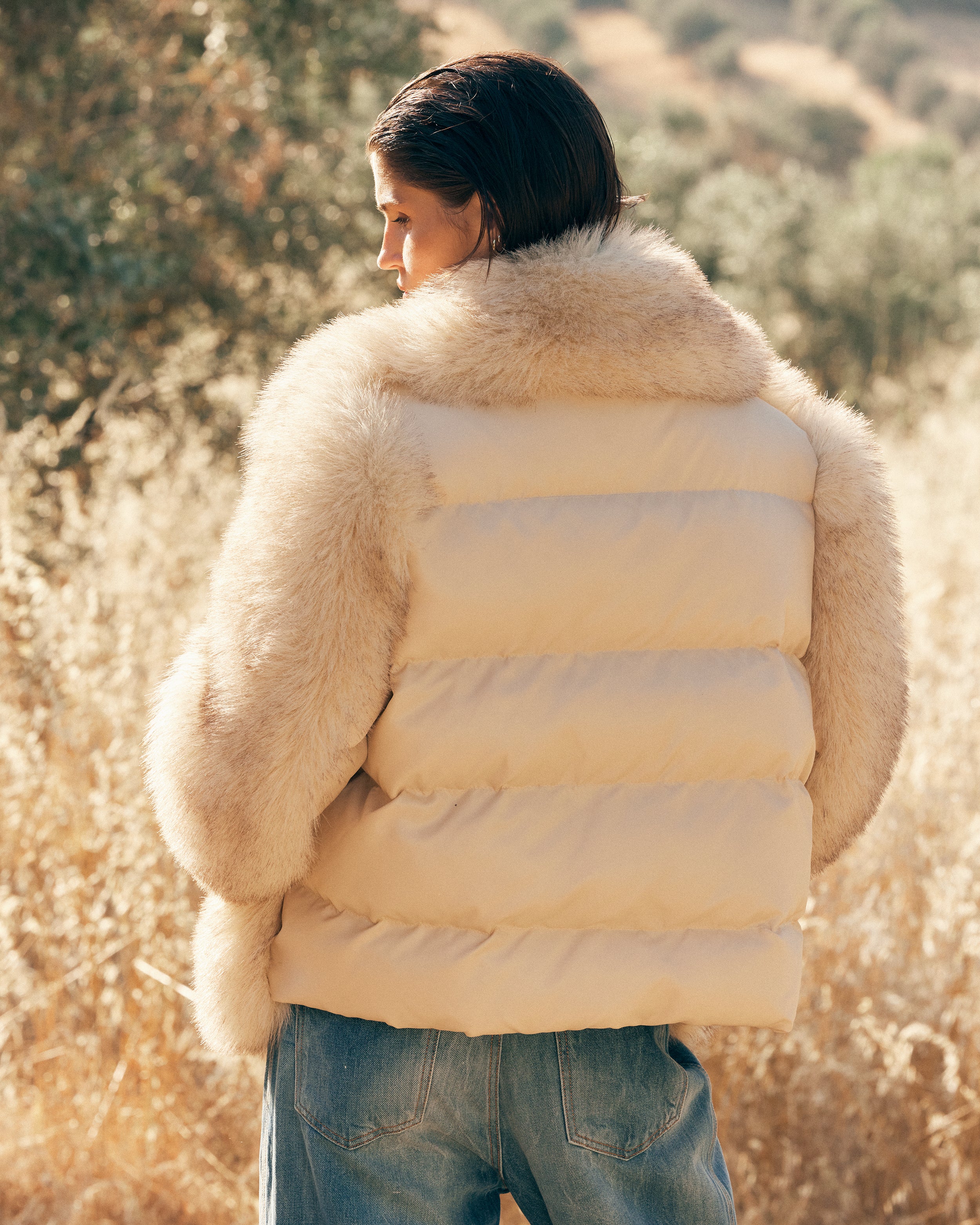 Manteau Anouki - Beige - Image 6