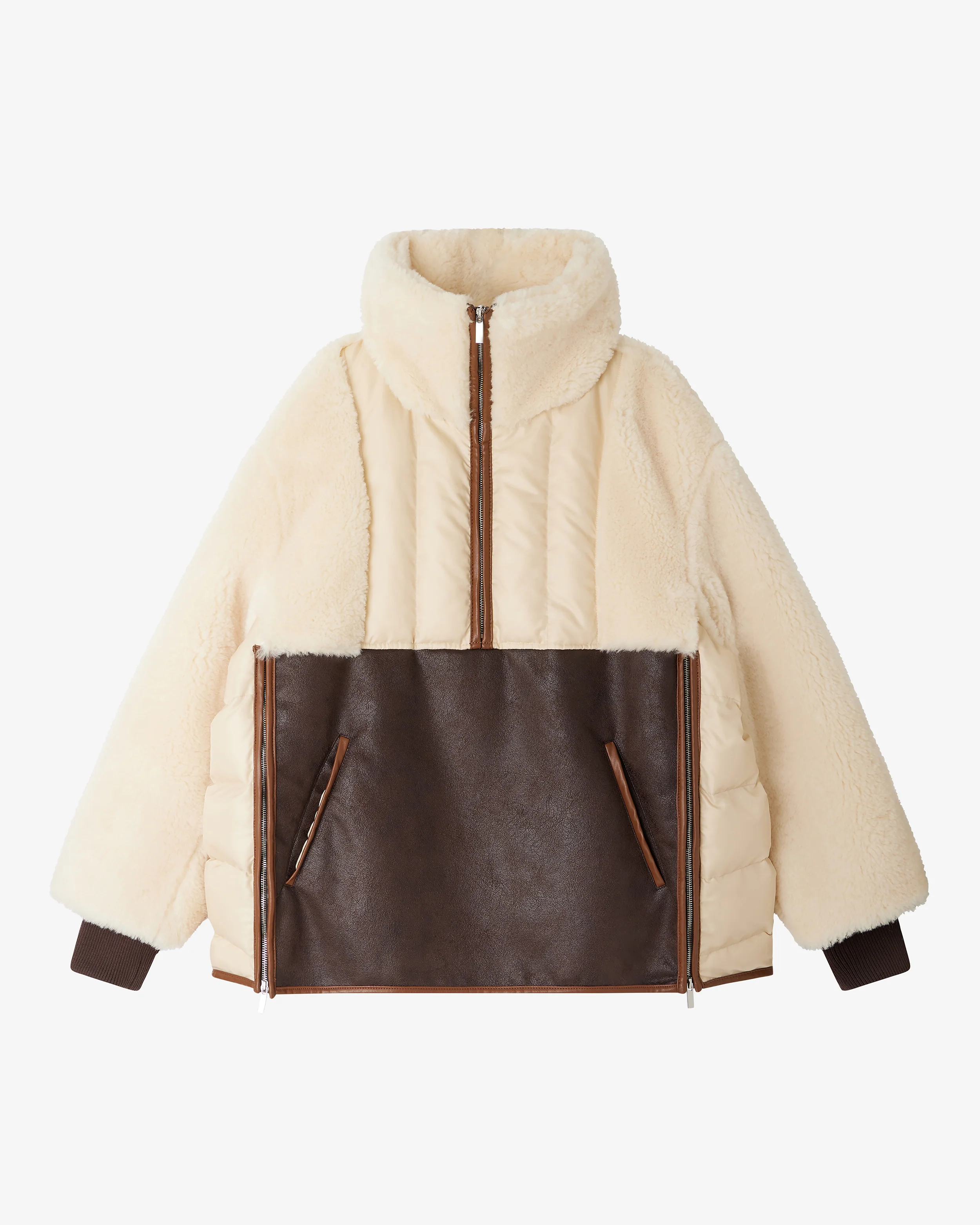 Manteau Coleman - Marron - Image 7