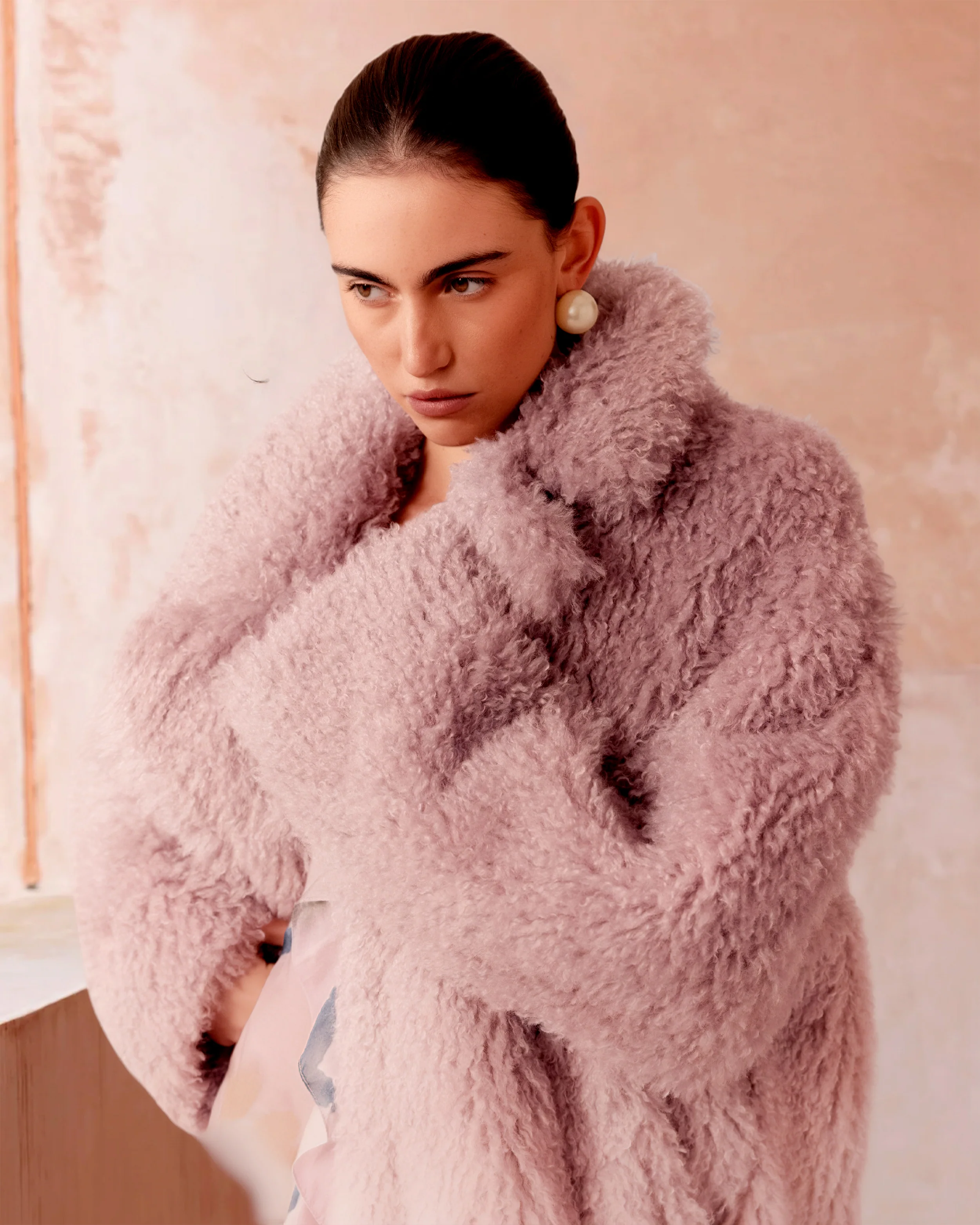 Manteau Jasmin - Rose - Image 2