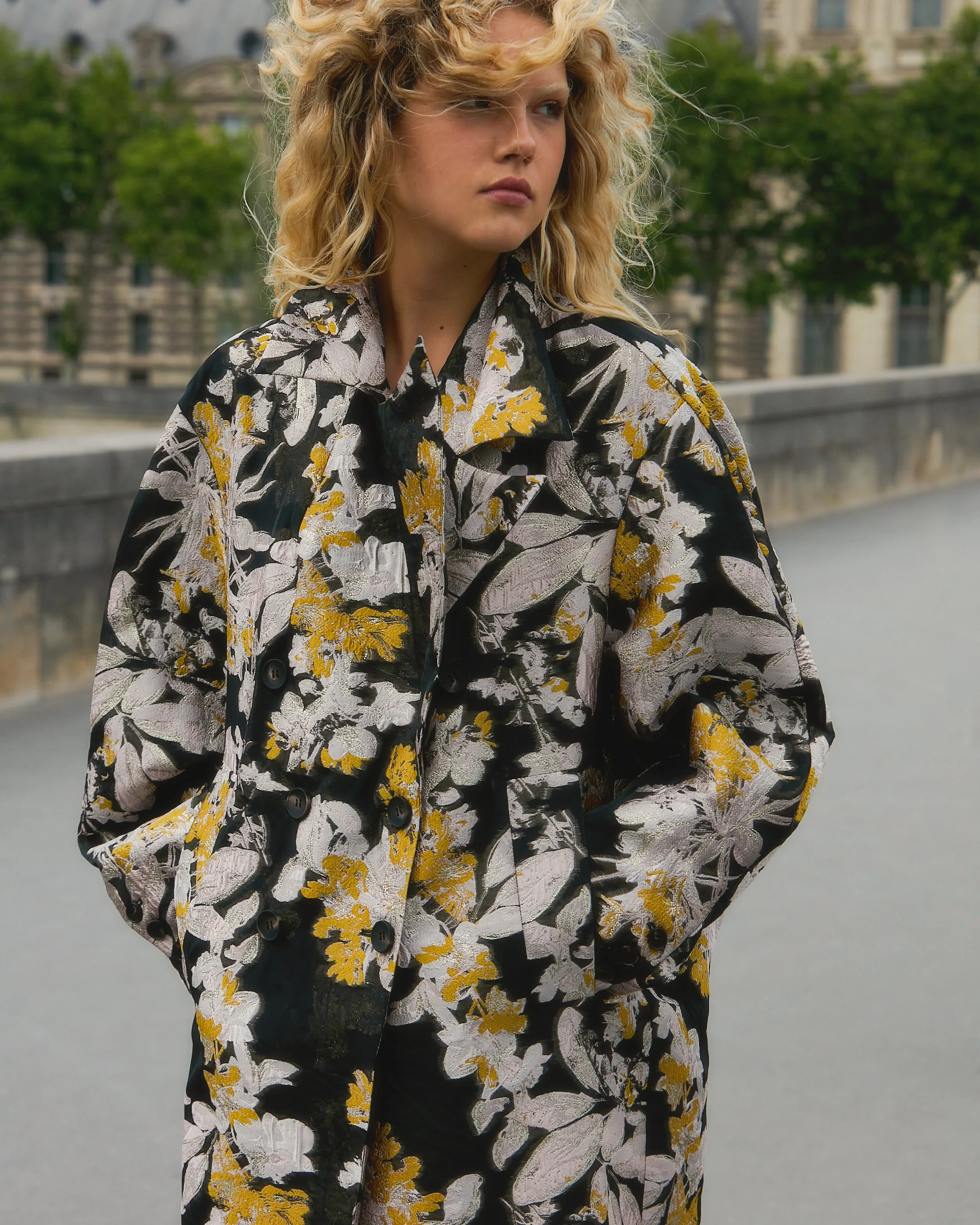 Manteau Soleil - Noir - Image 5