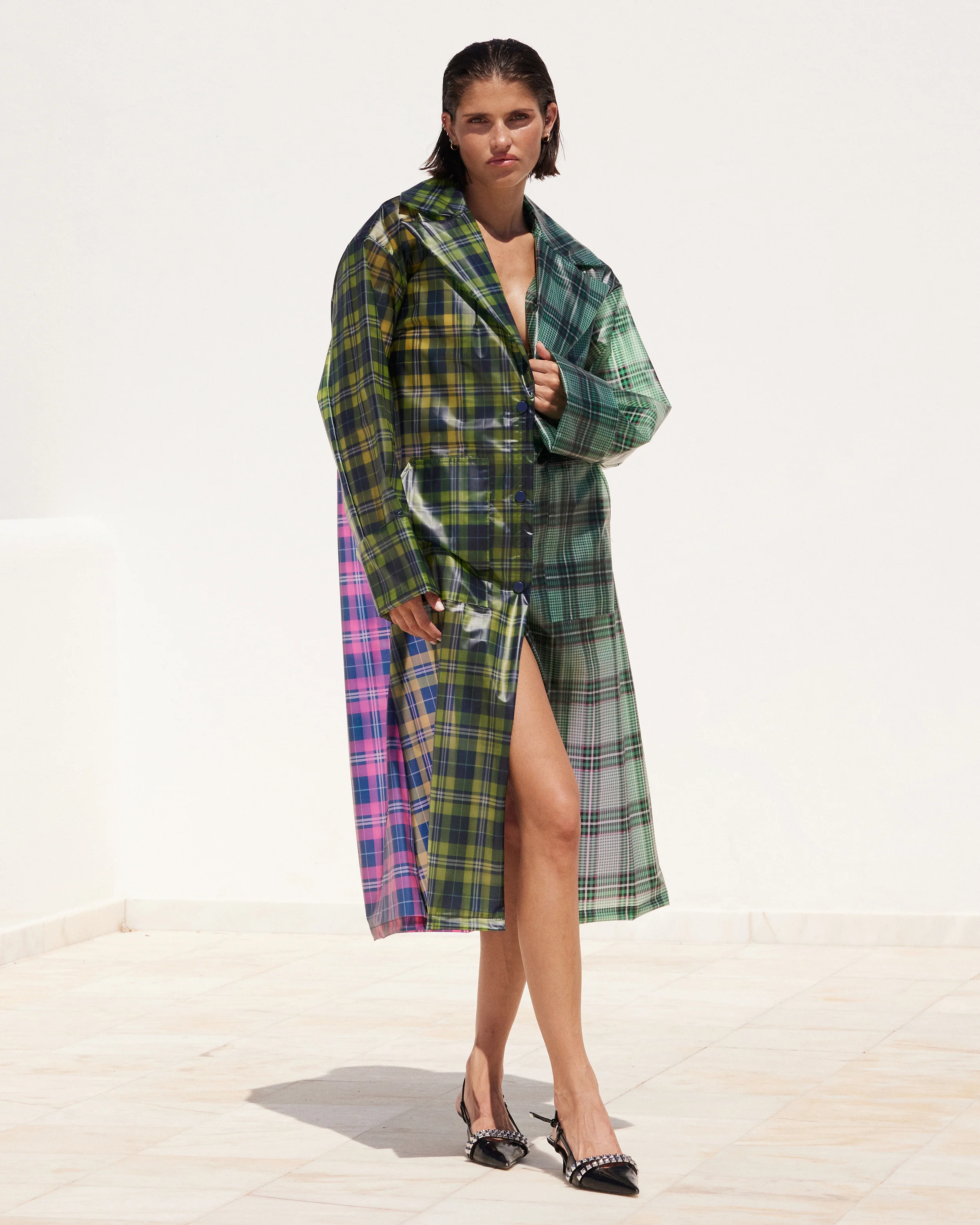 Manteau Tyna - Vert - Image 4