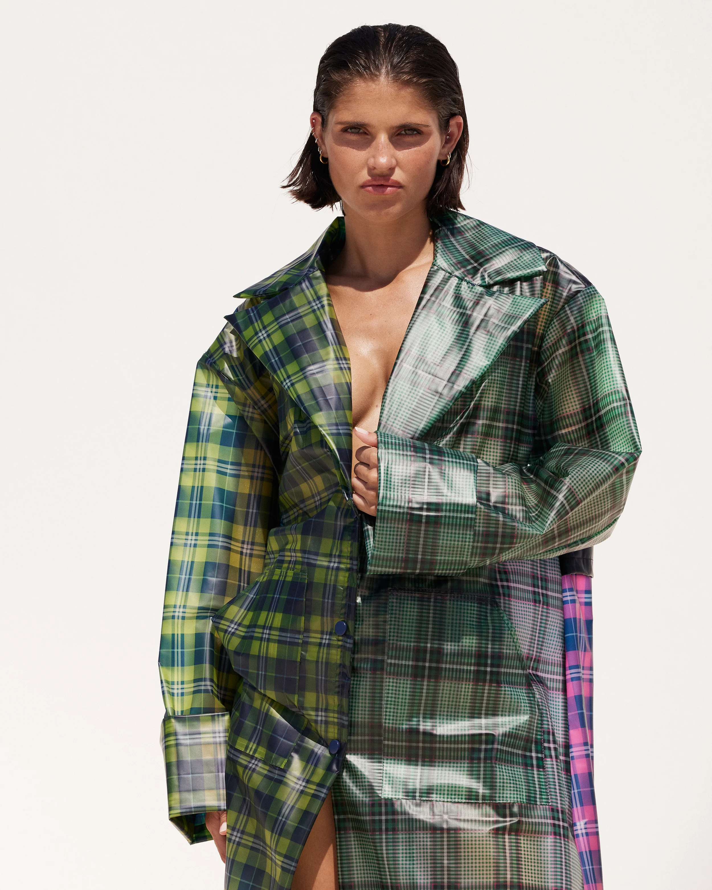 Manteau Tyna - Vert - Image 5