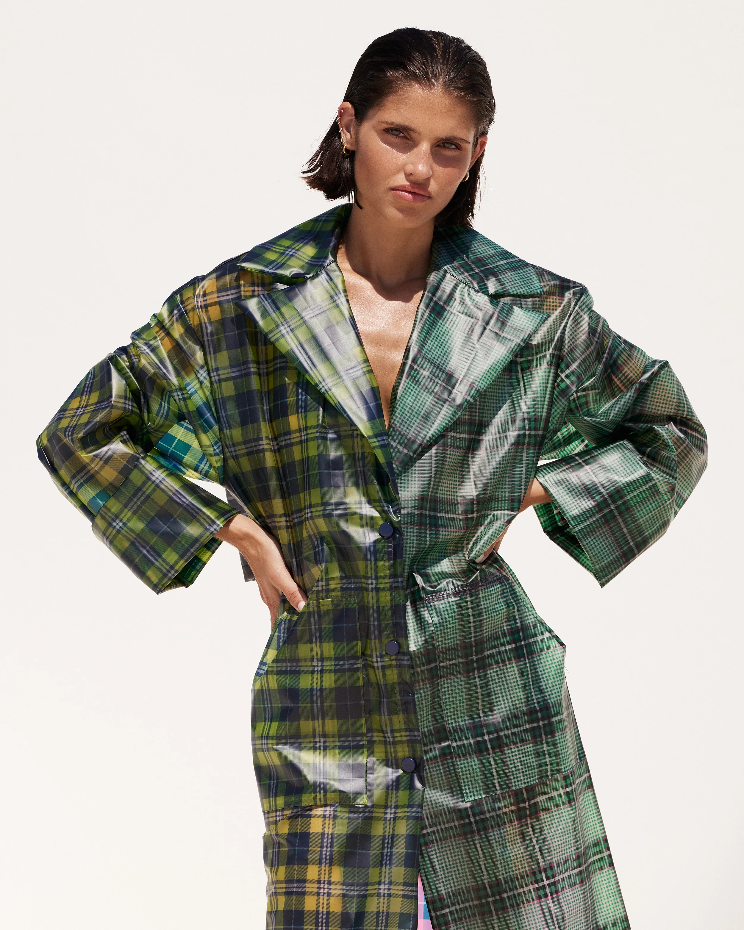 Manteau Tyna - Vert - Image 7