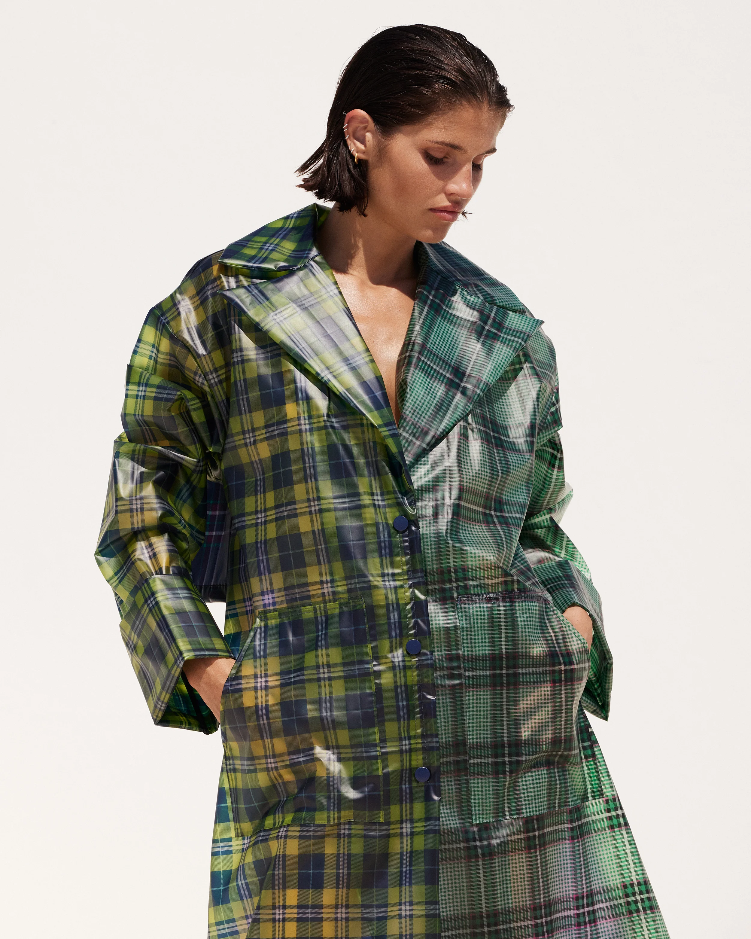 Manteau Tyna - Vert - Image 8