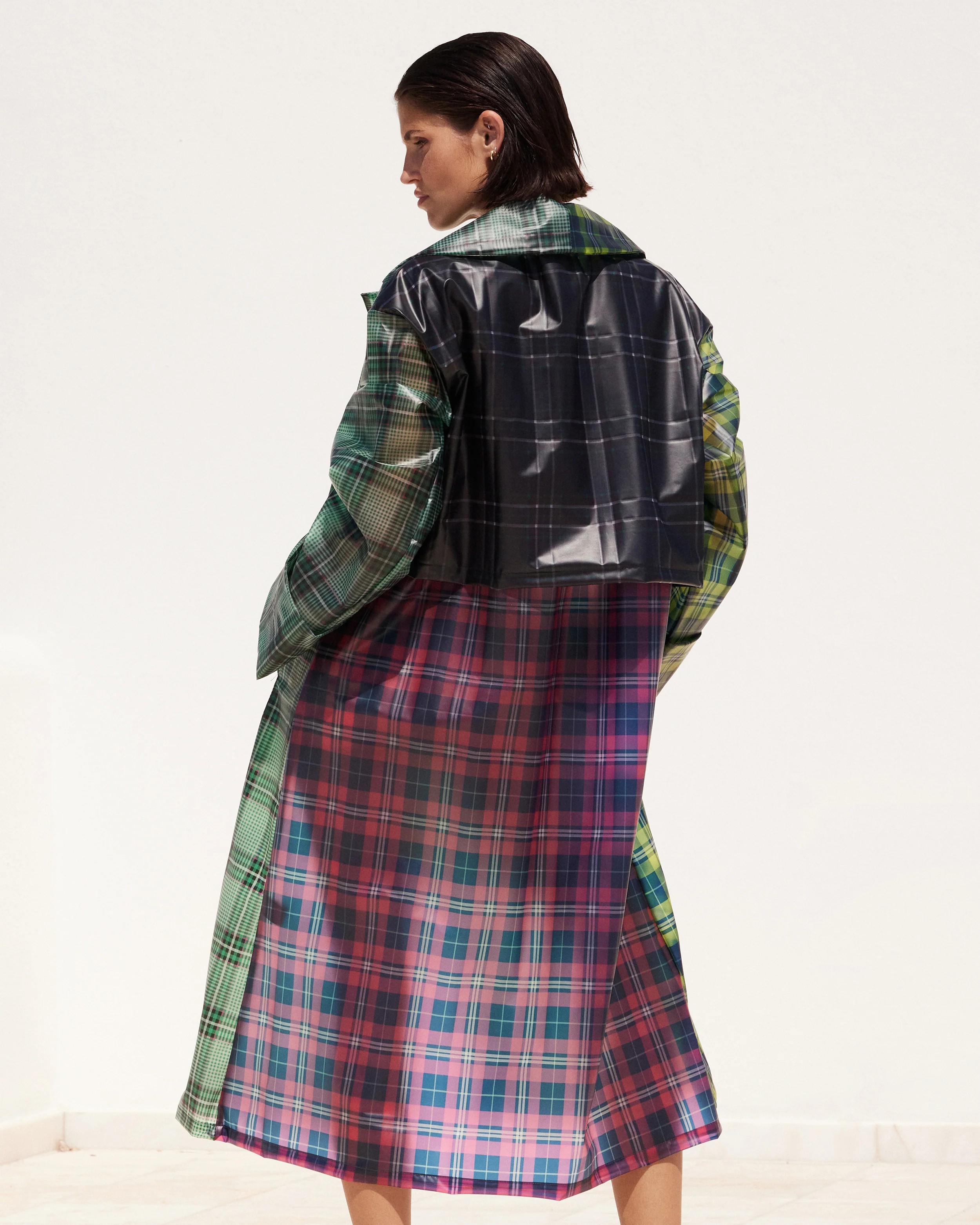 Manteau Tyna - Vert - Image 9