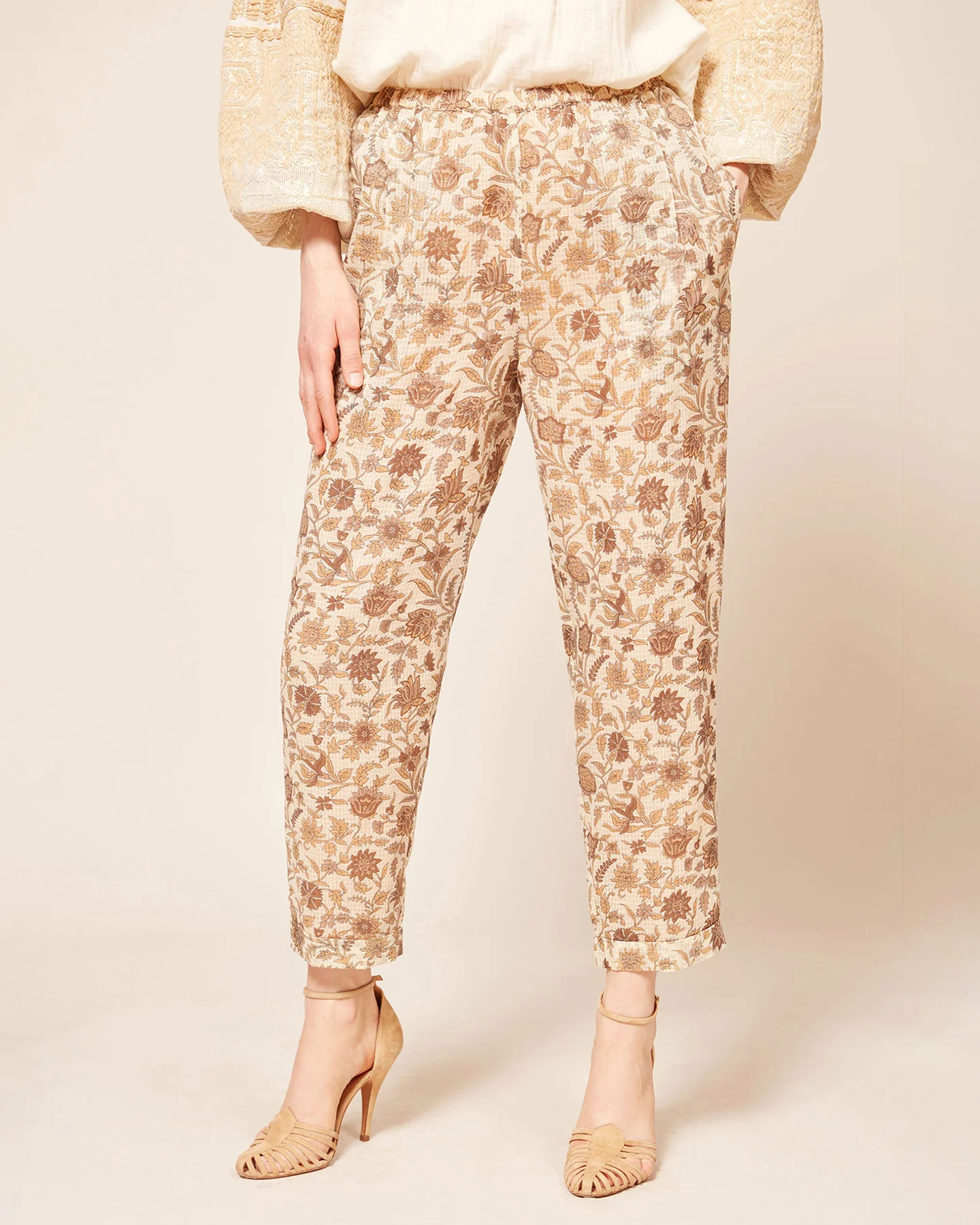 Pantalon Calune - Ocre - Image 2