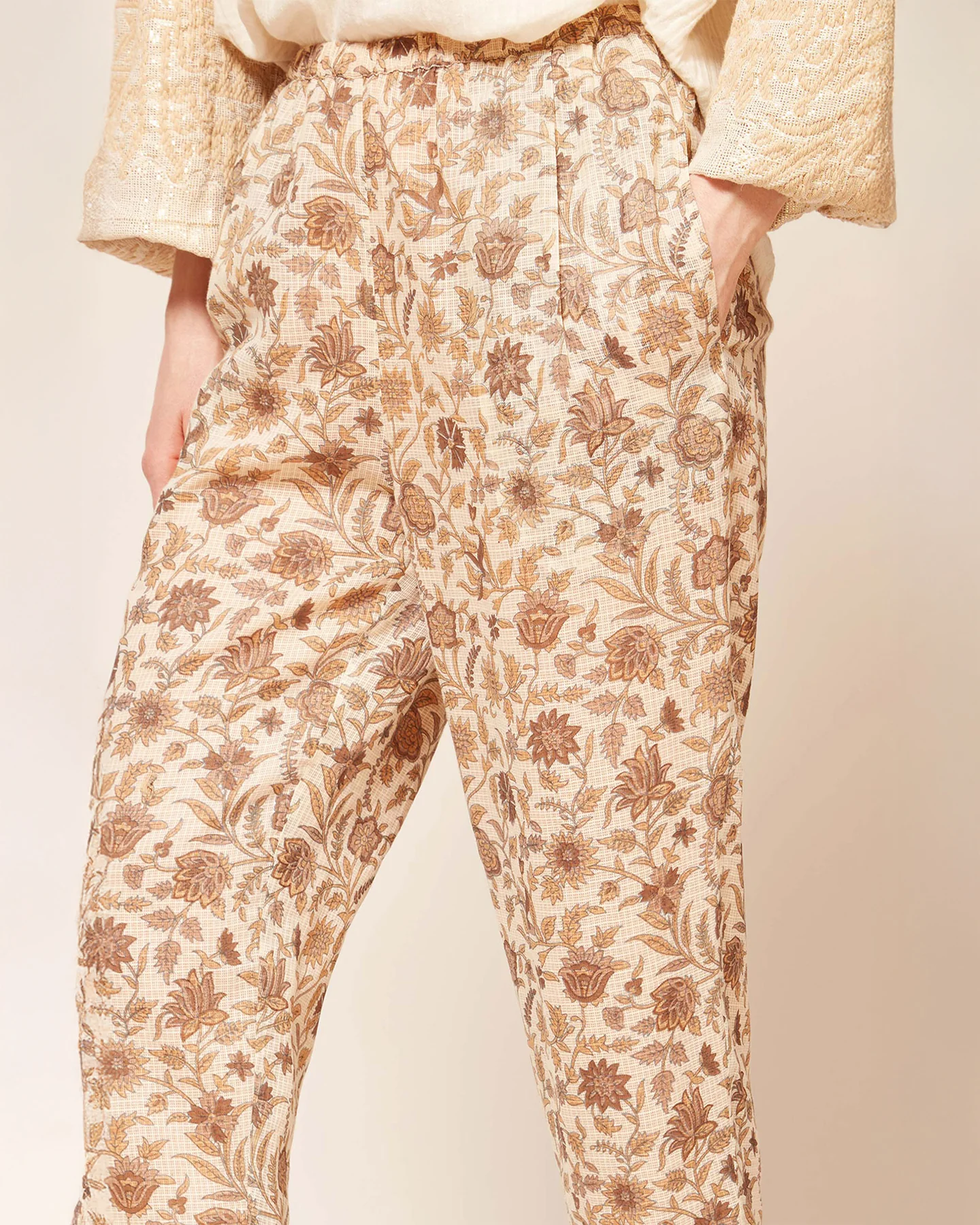 Pantalon Calune - Ocre - Image 4