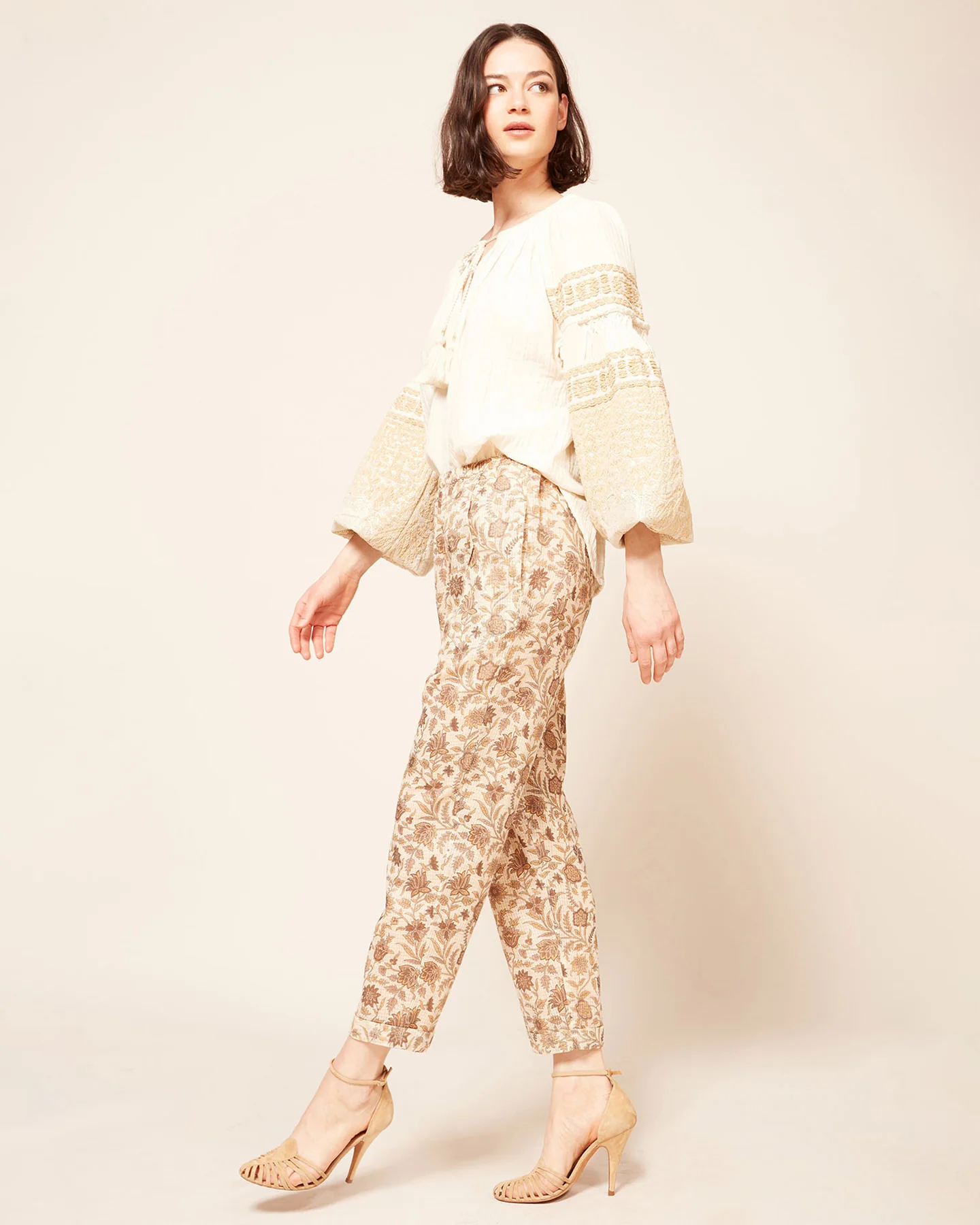 Pantalon Calune - Ocre - Image 6