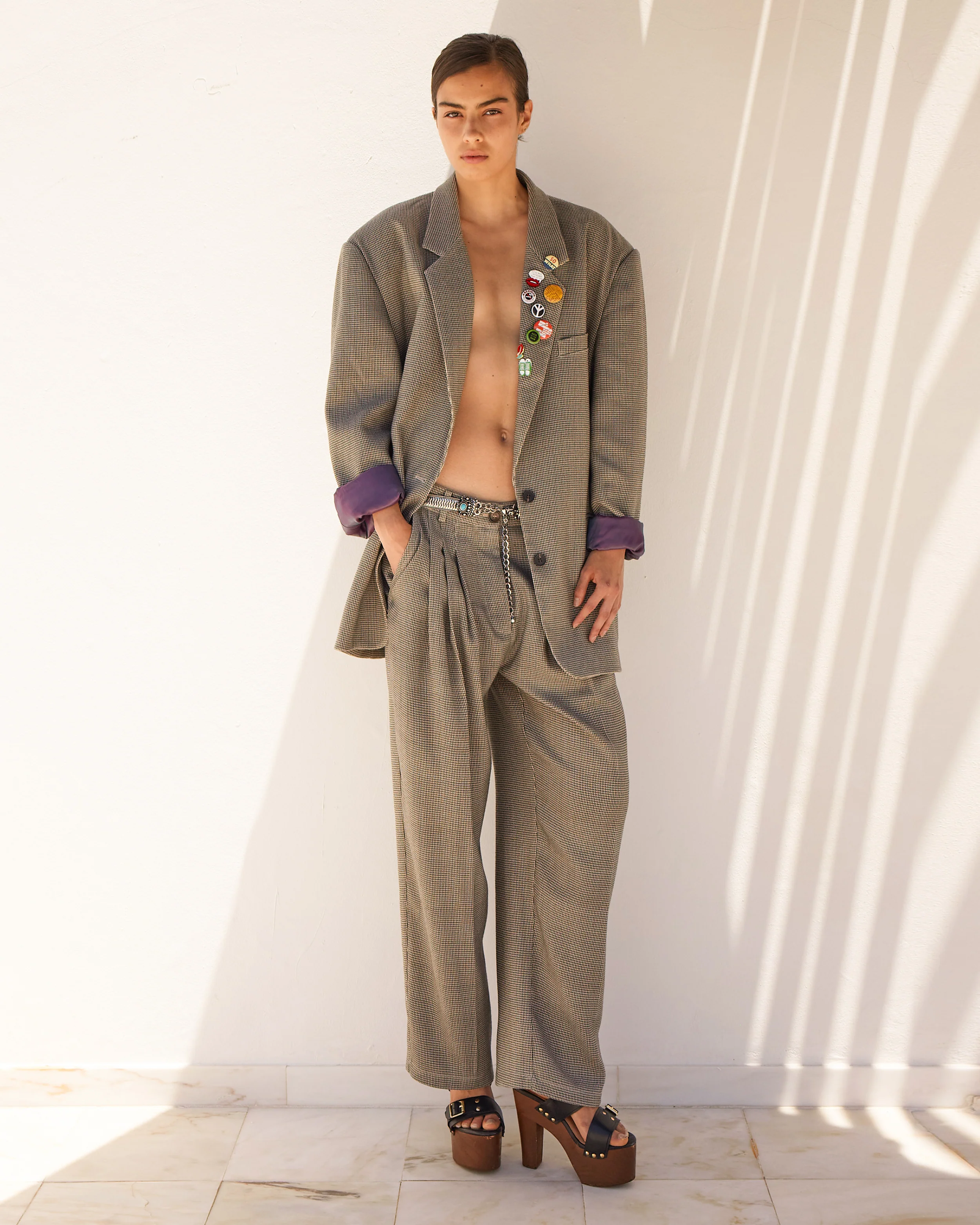 Pantalon Class - Taupe - Image 4