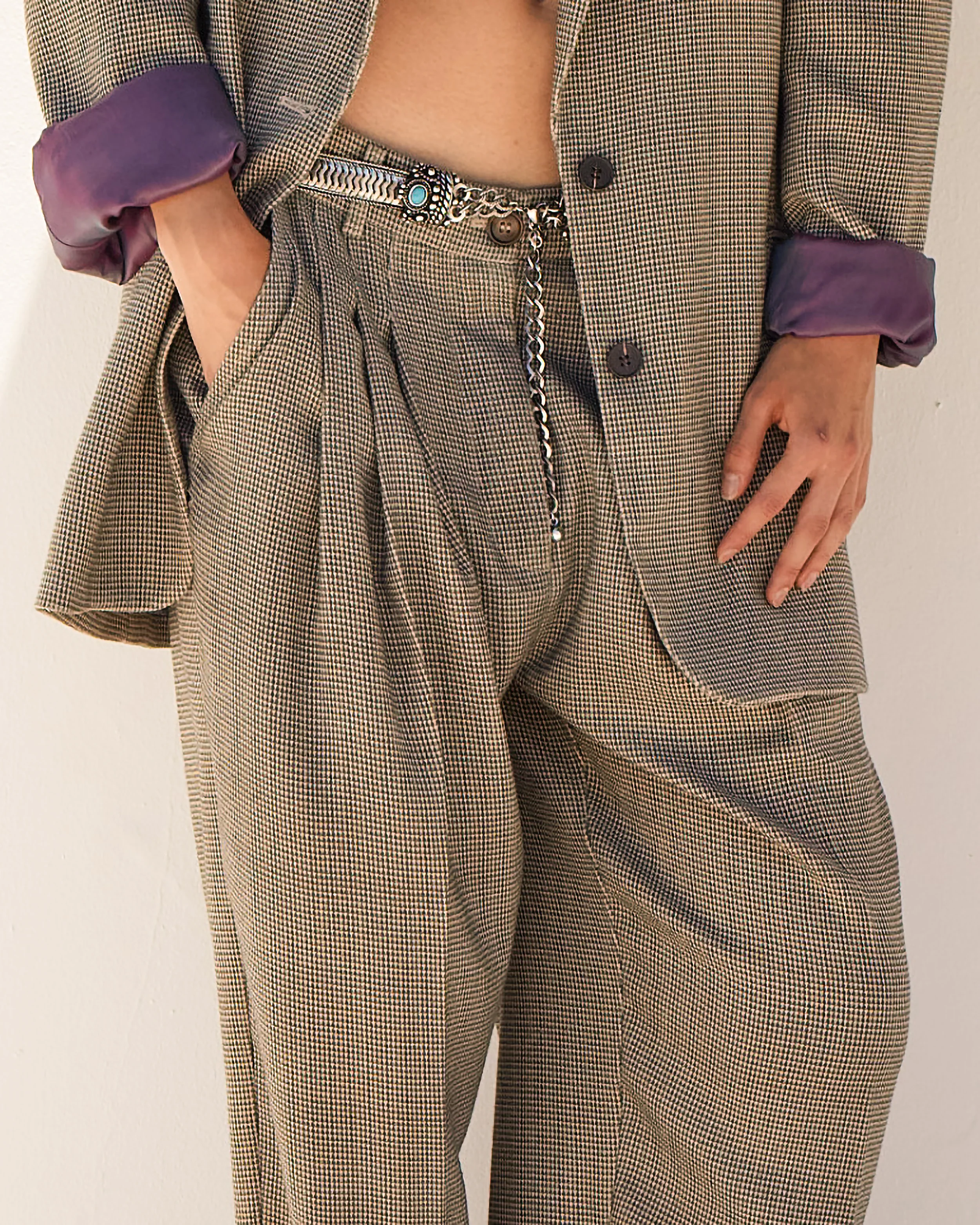 Pantalon Class - Taupe - Image 5