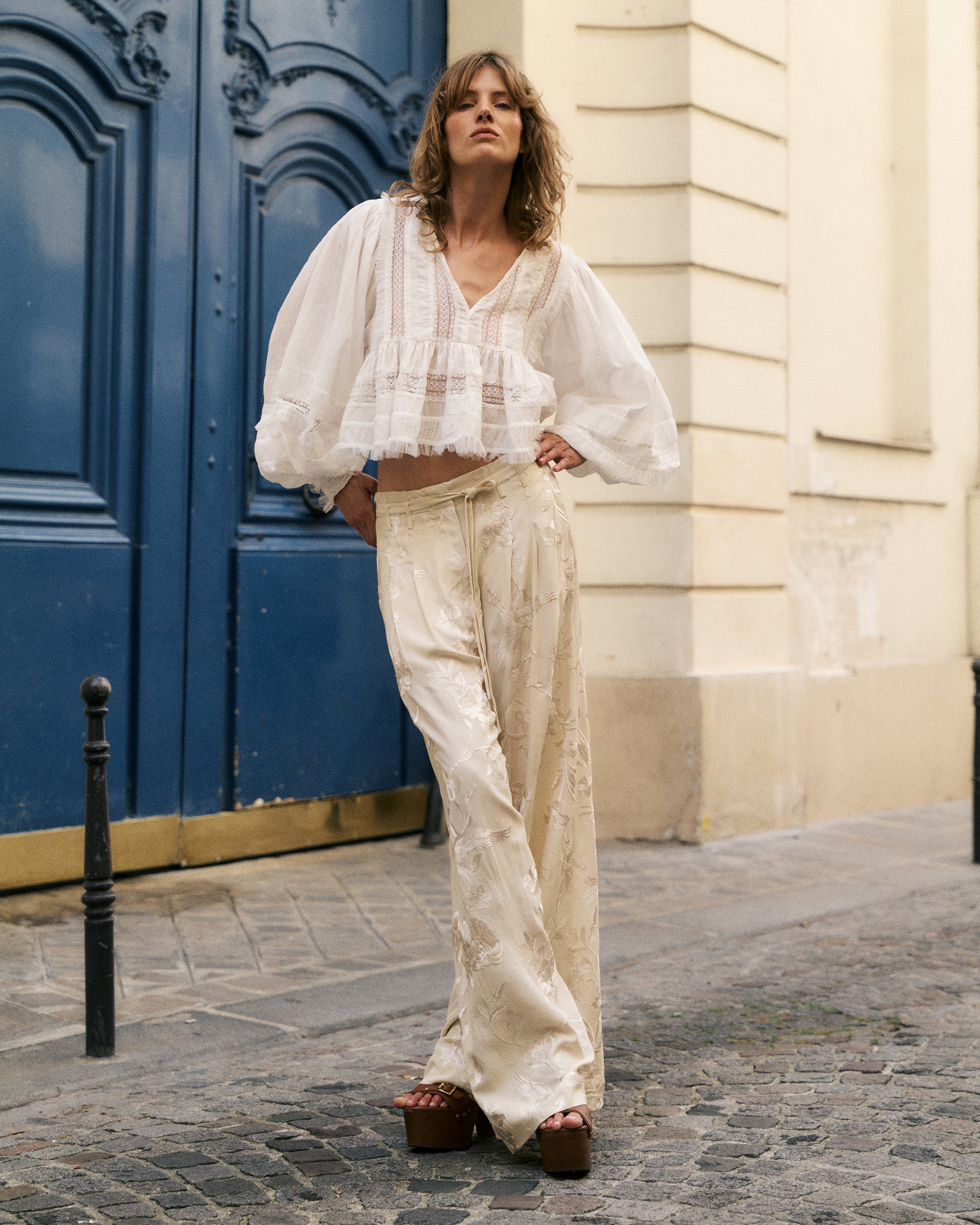 Pantalon Fully - Écru - Image 7