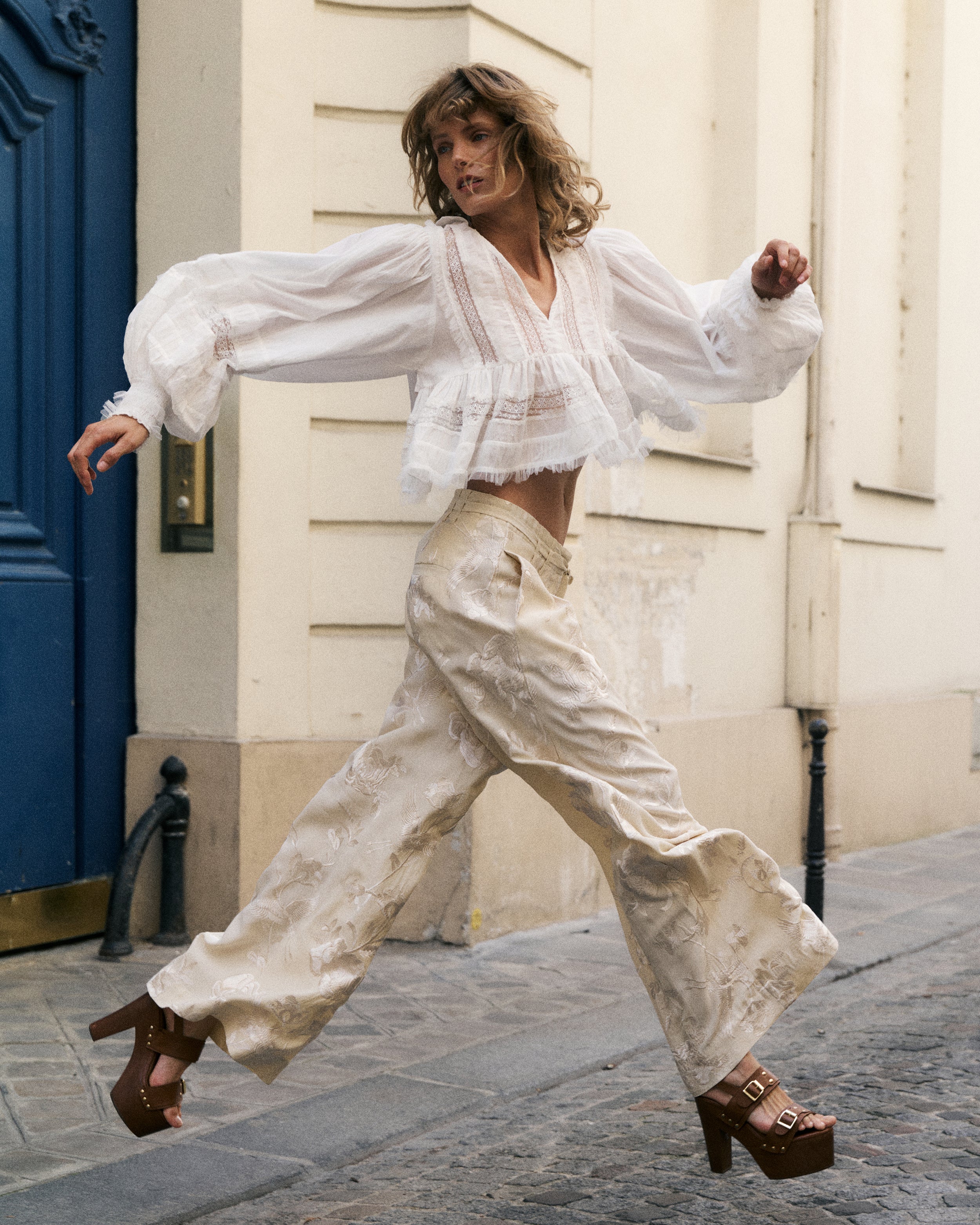 Pantalon Fully - Écru - Image 8