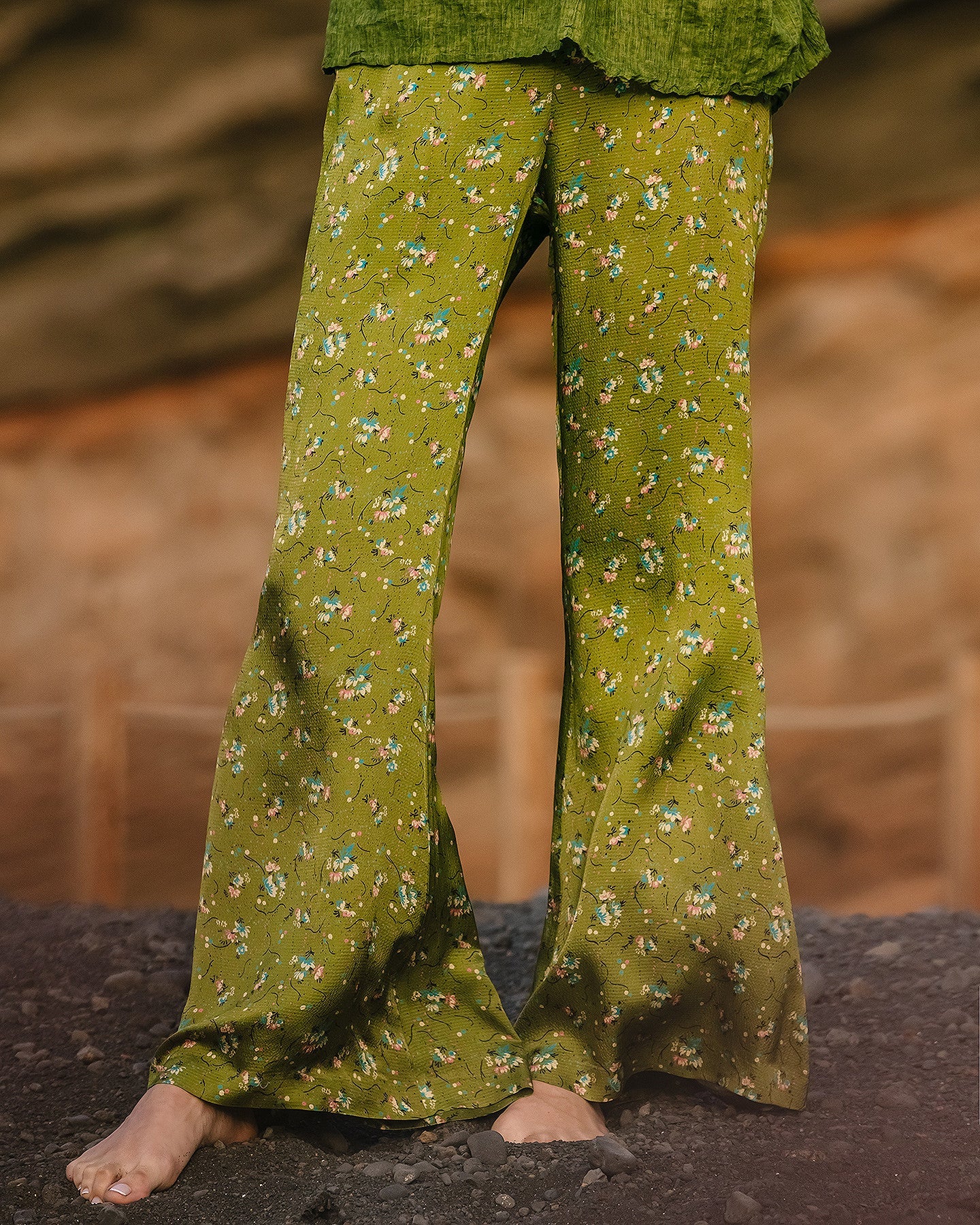 Pantalon Gan - Vert - Image 3