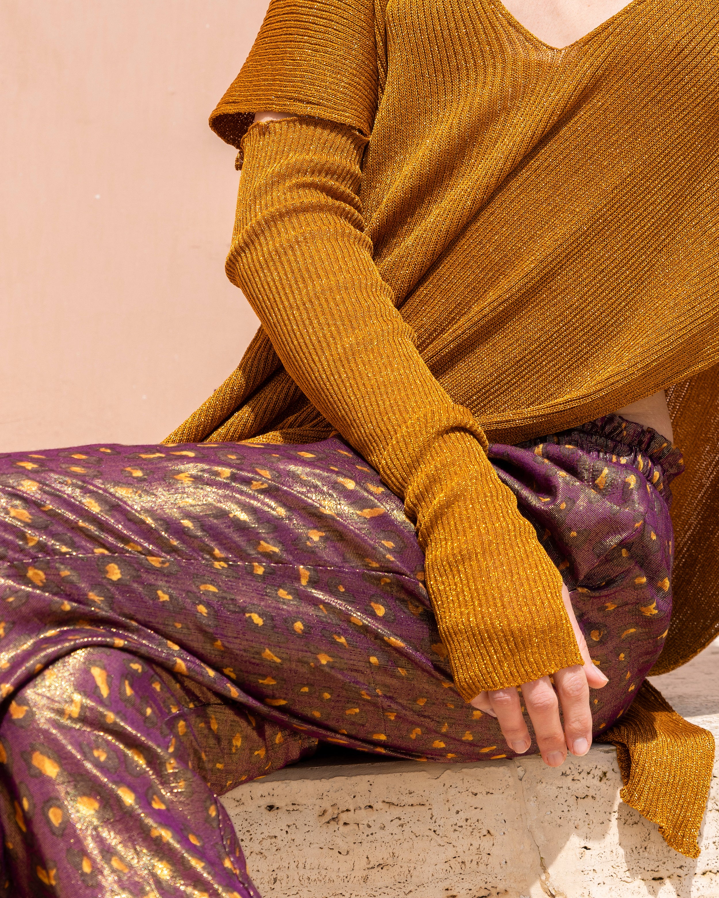 Pantalon Ilana - Violet - Image 4