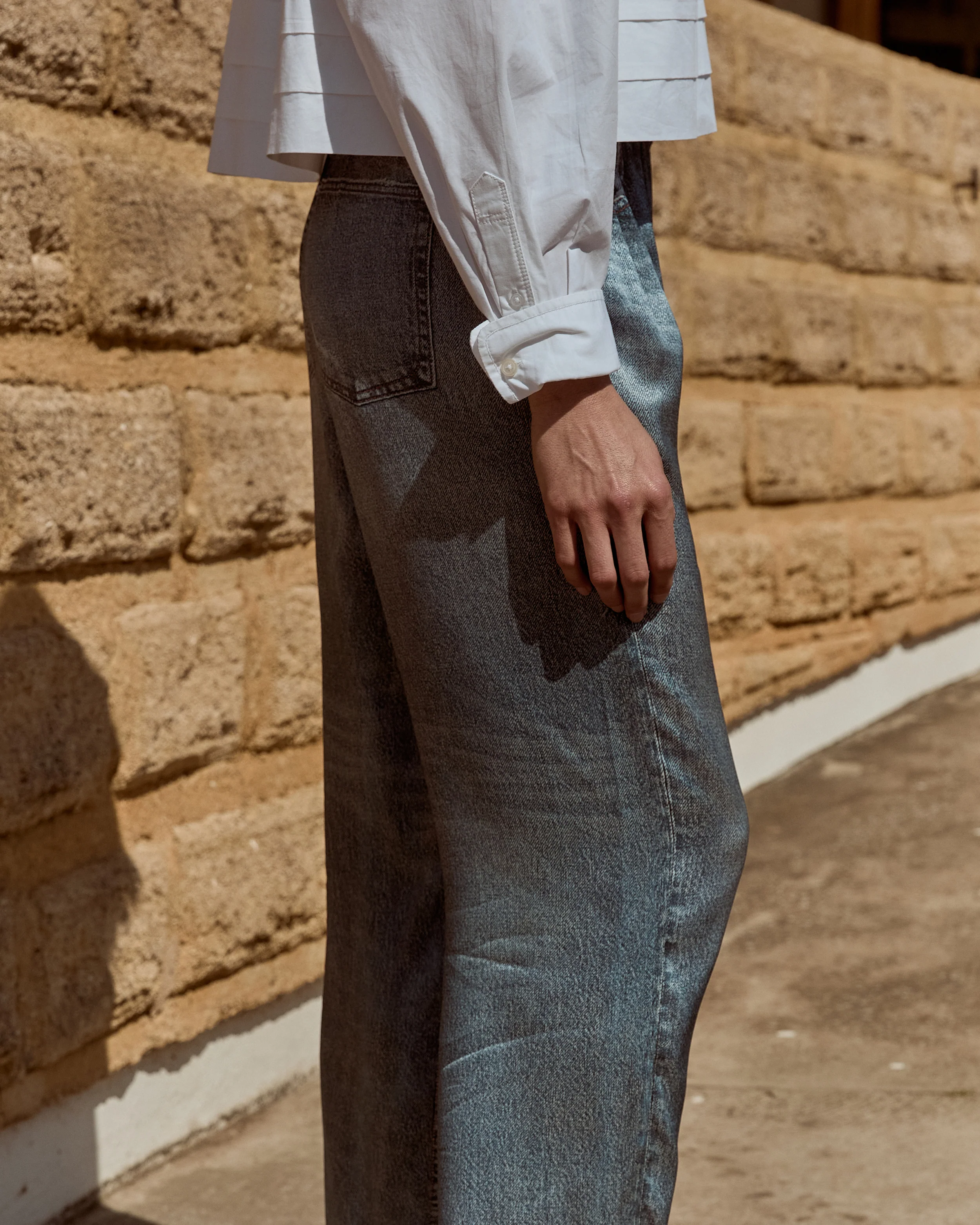 Pantalon Imina - Bleu - Image 4