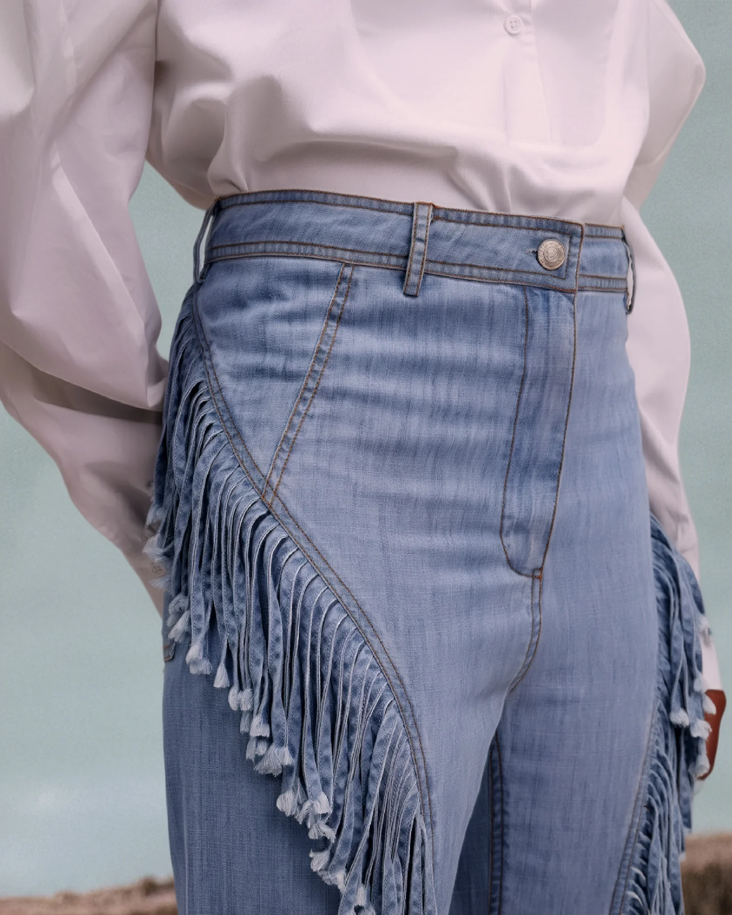 Pantalon Iwayne - Bleu - Image 3