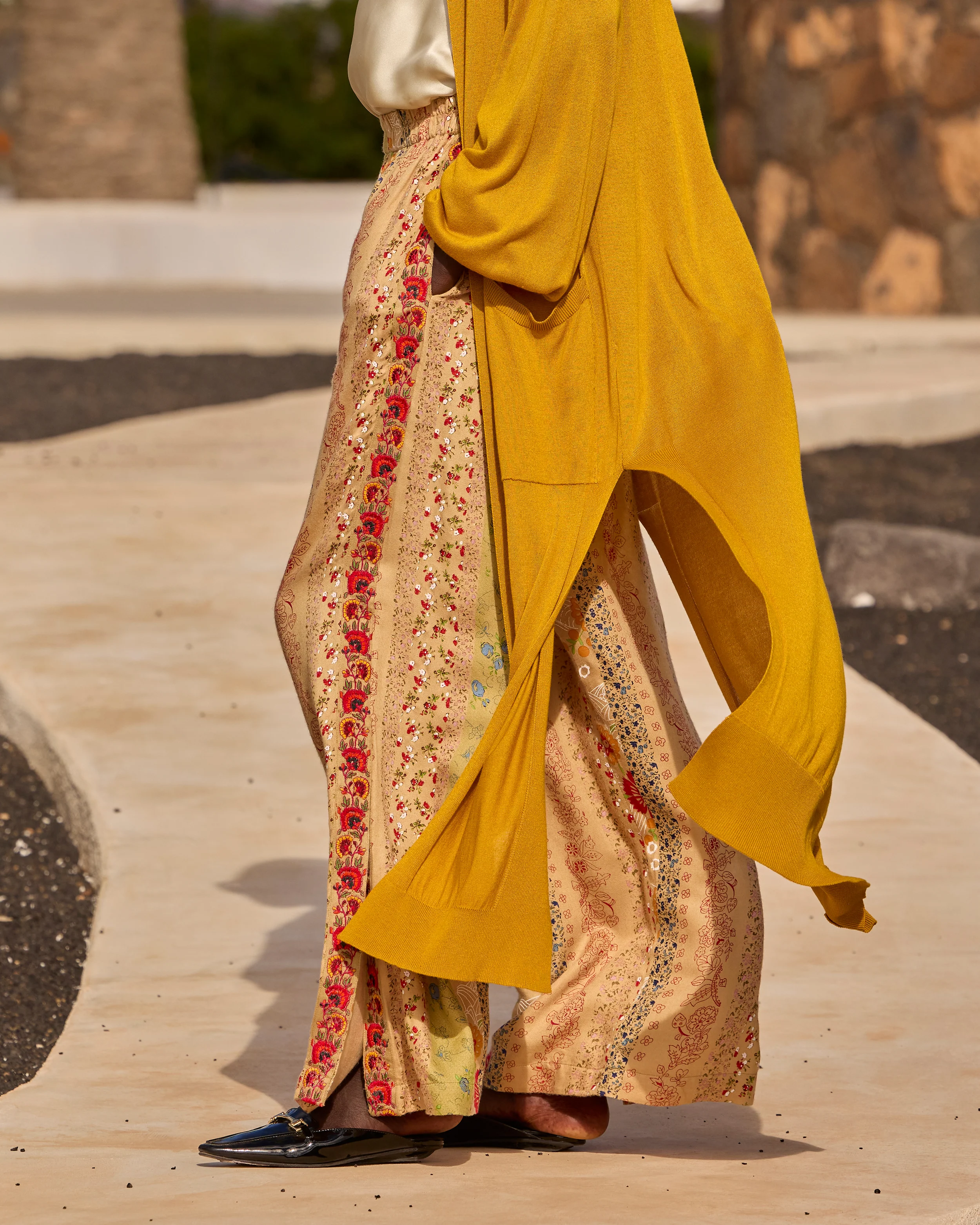 Pantalon Kali - Jaune - Image 4