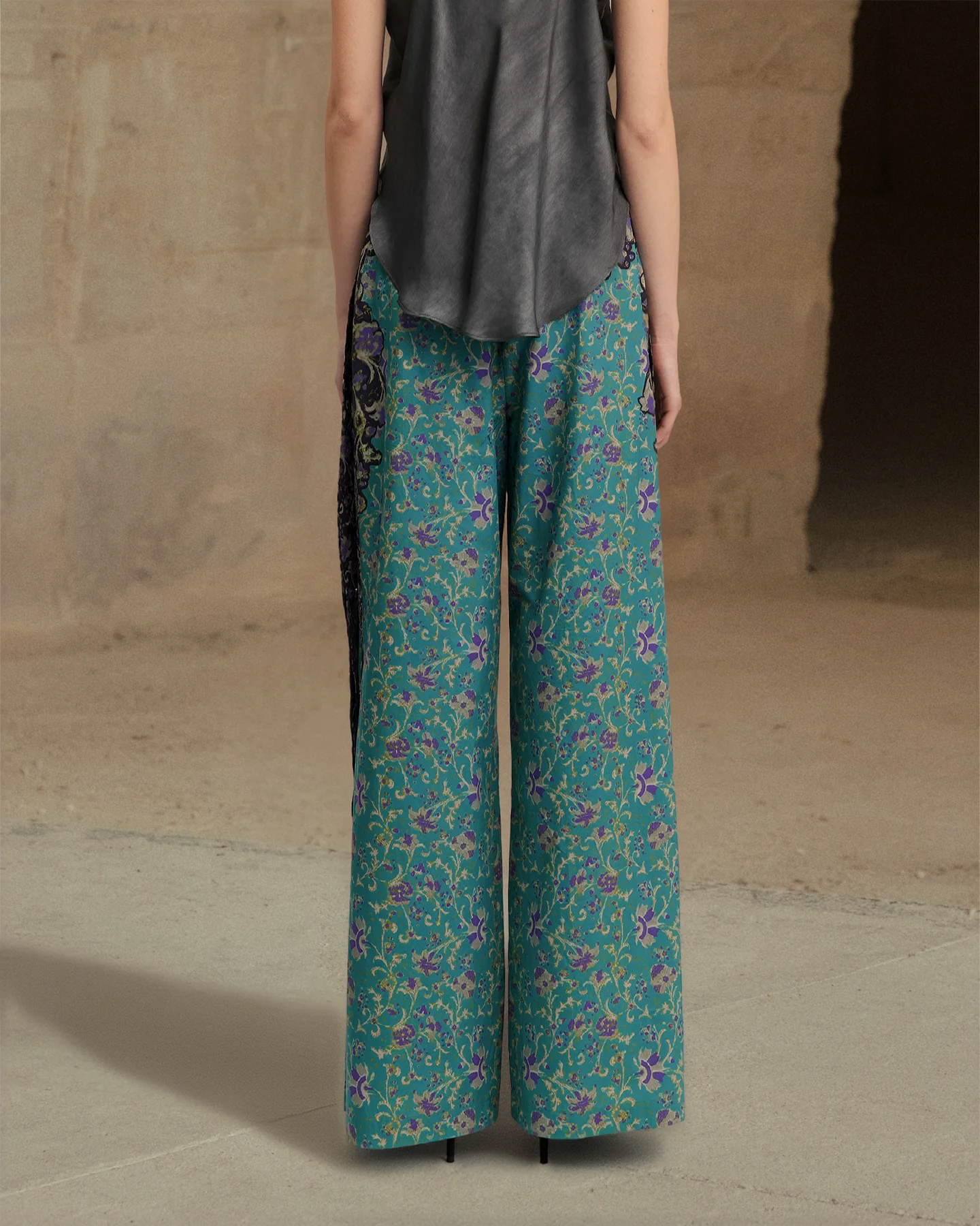 Pantalon Papili - Turquoise - Image 3