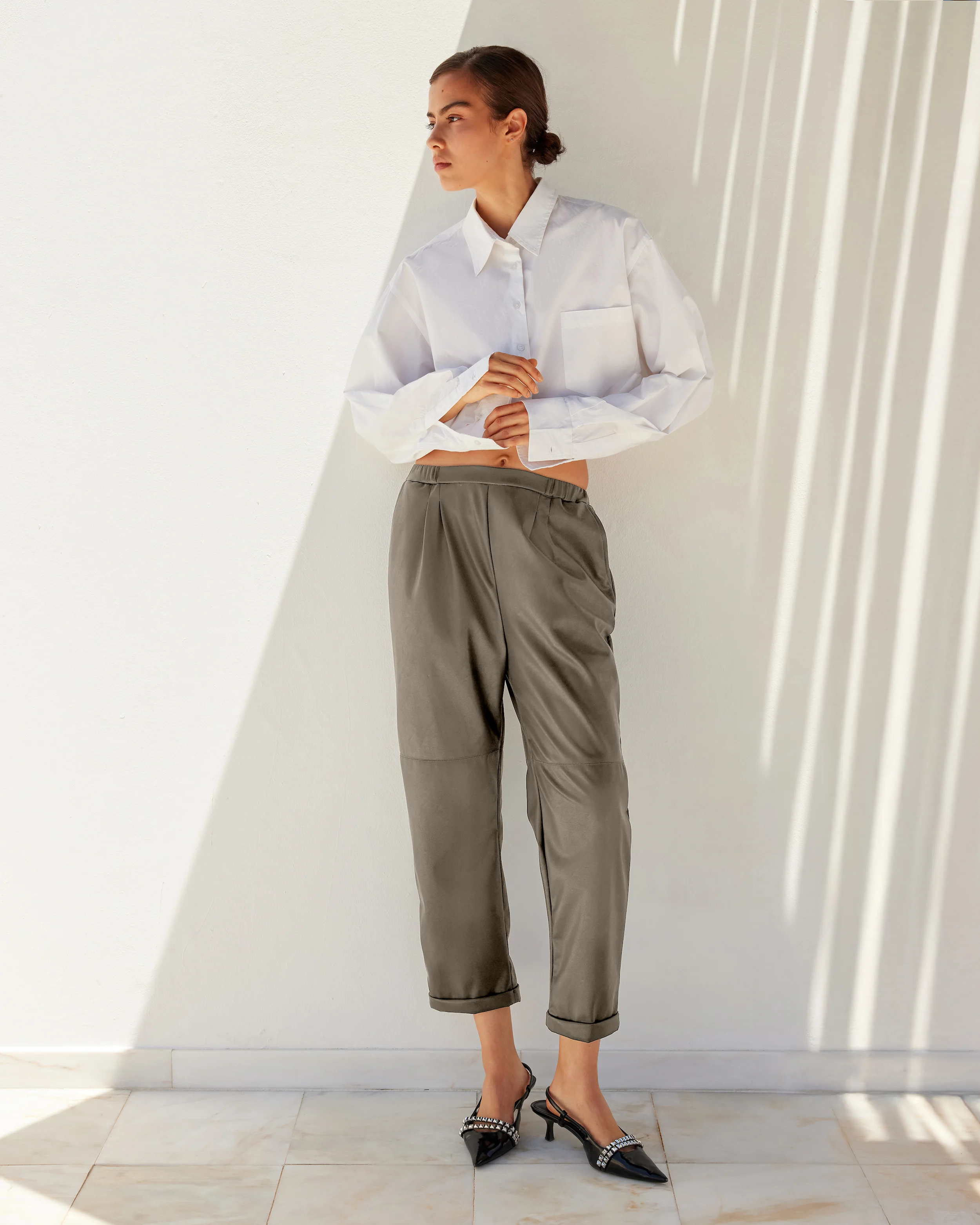 Pantalon Roxy - Taupe - Image 3