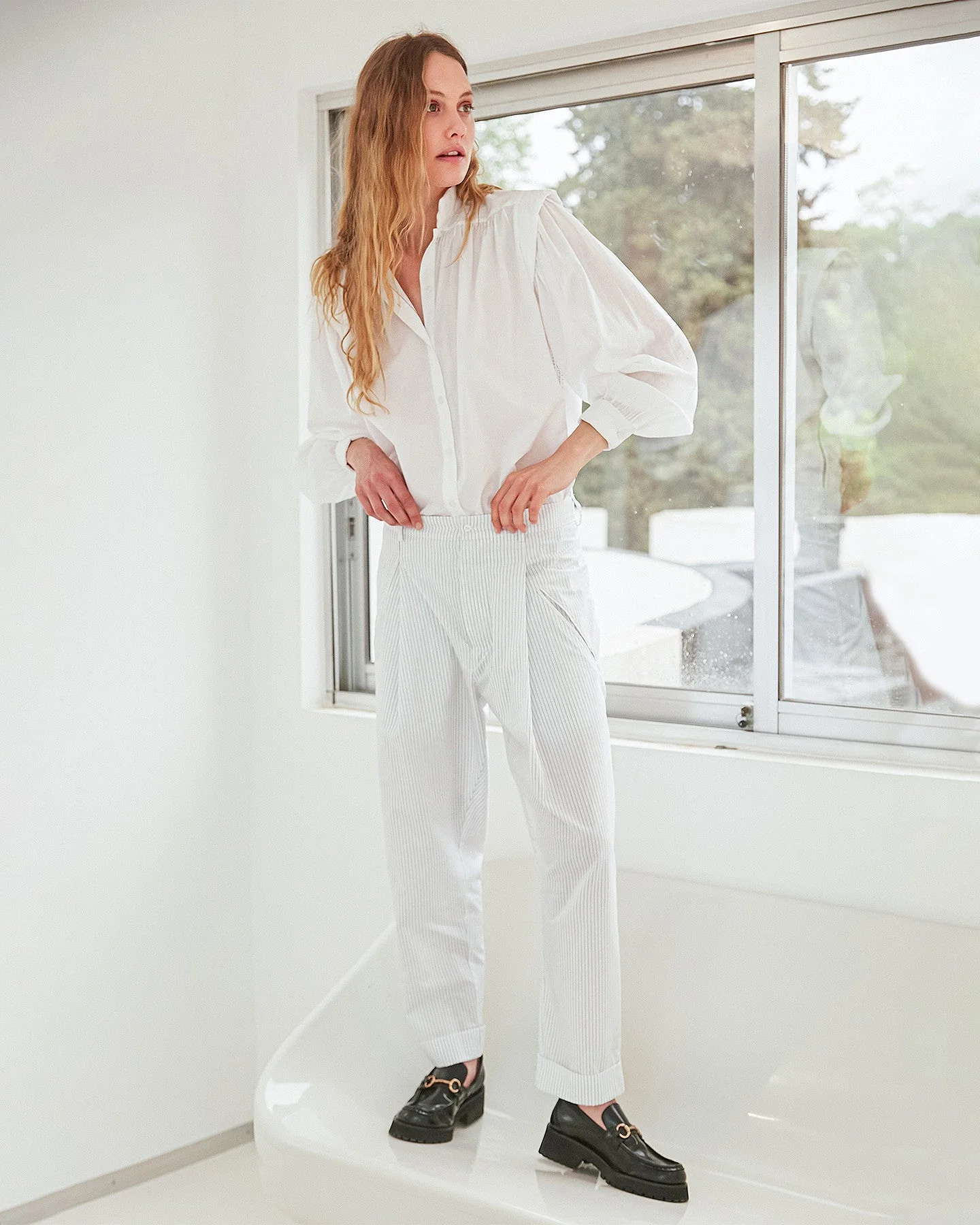 Pantalon Toumanie - Blanc - Image 3