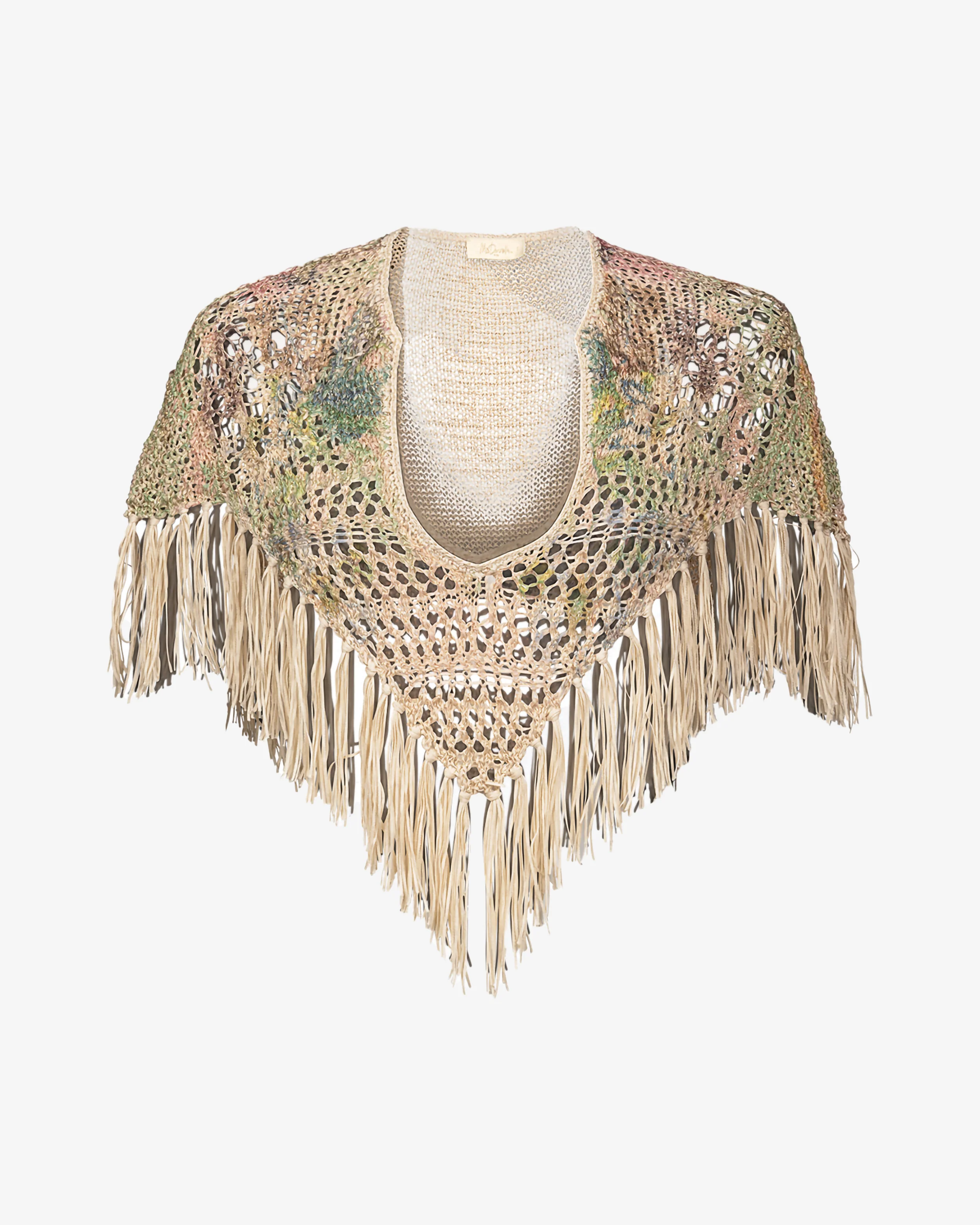 Poncho Kaliope - Beige - Image 4