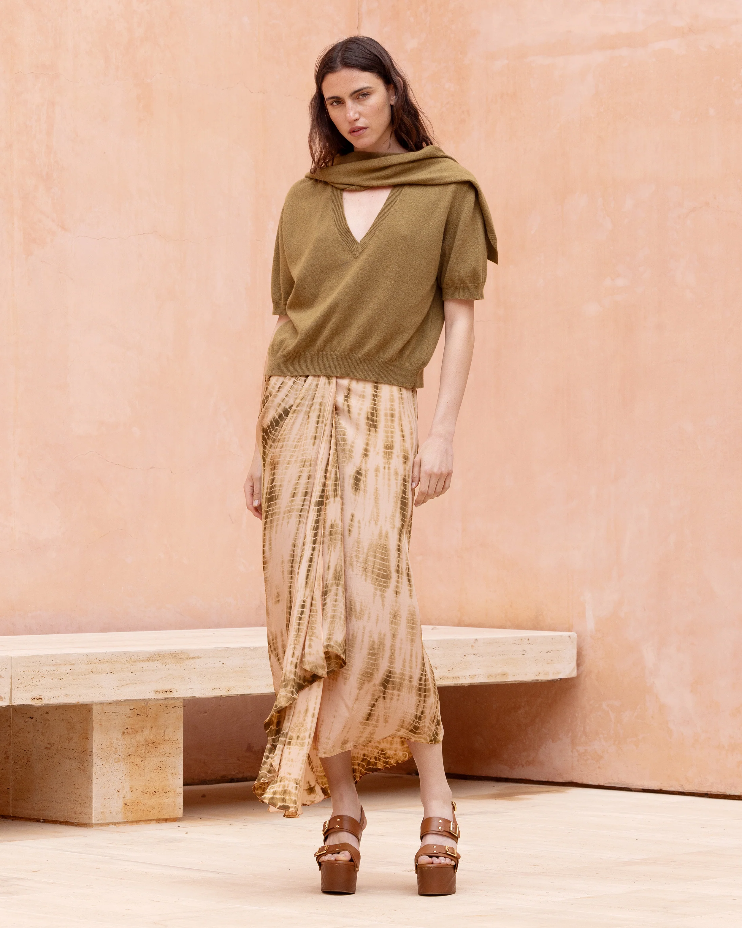 Pull Camel - Marron Olive - Image 3