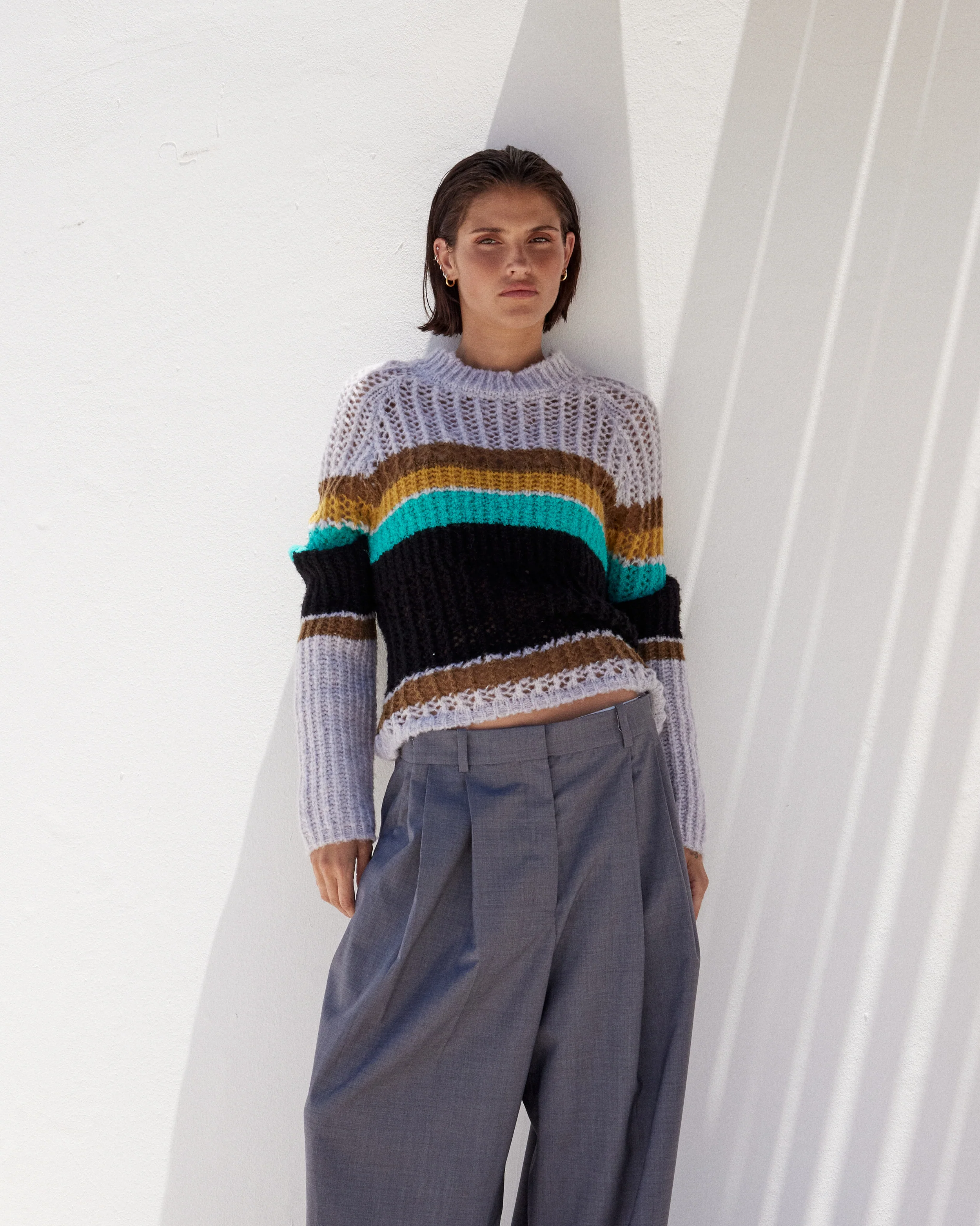 Pull Curt - Gris - Image 5