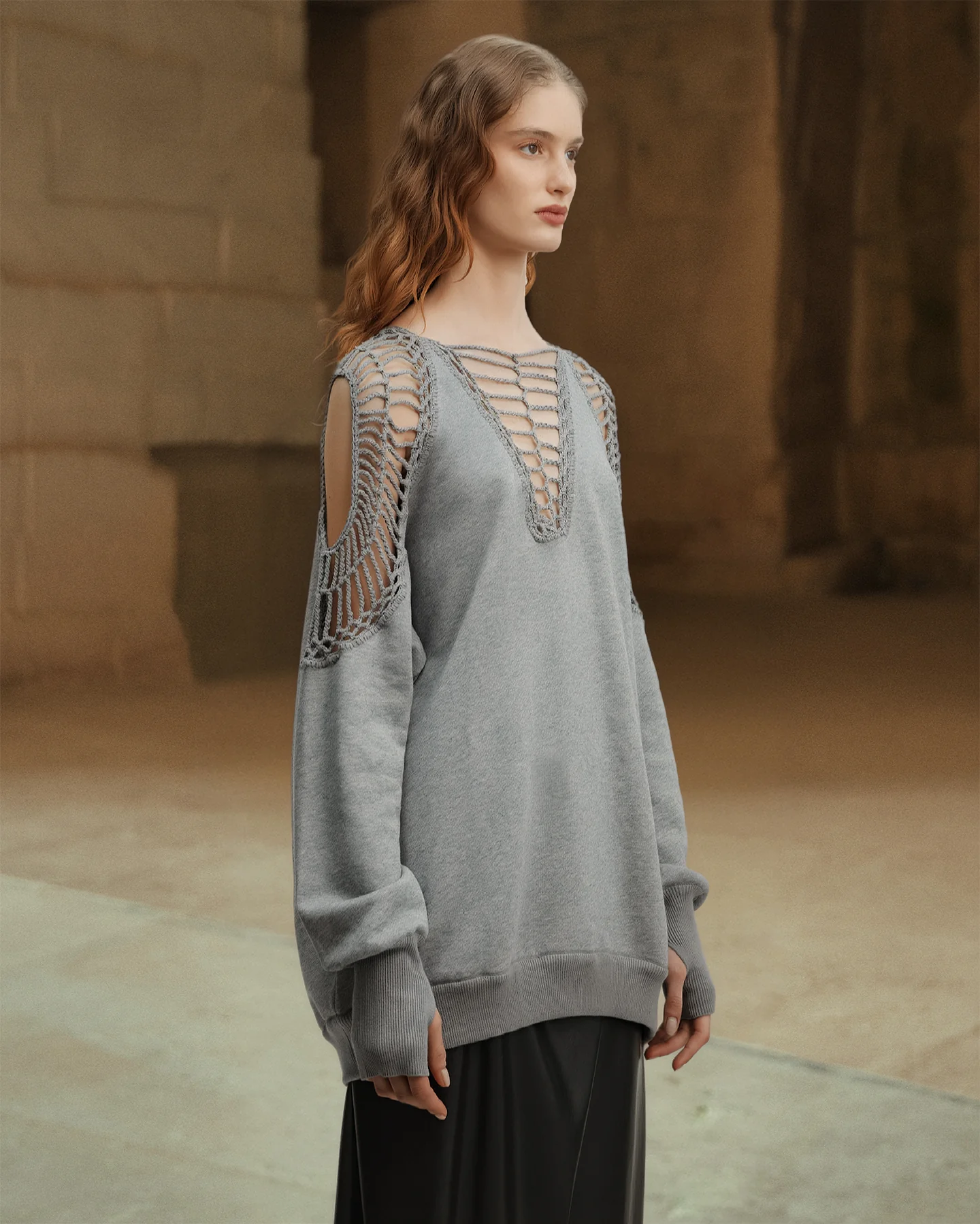 Pull Shiho - Gris - Image 2