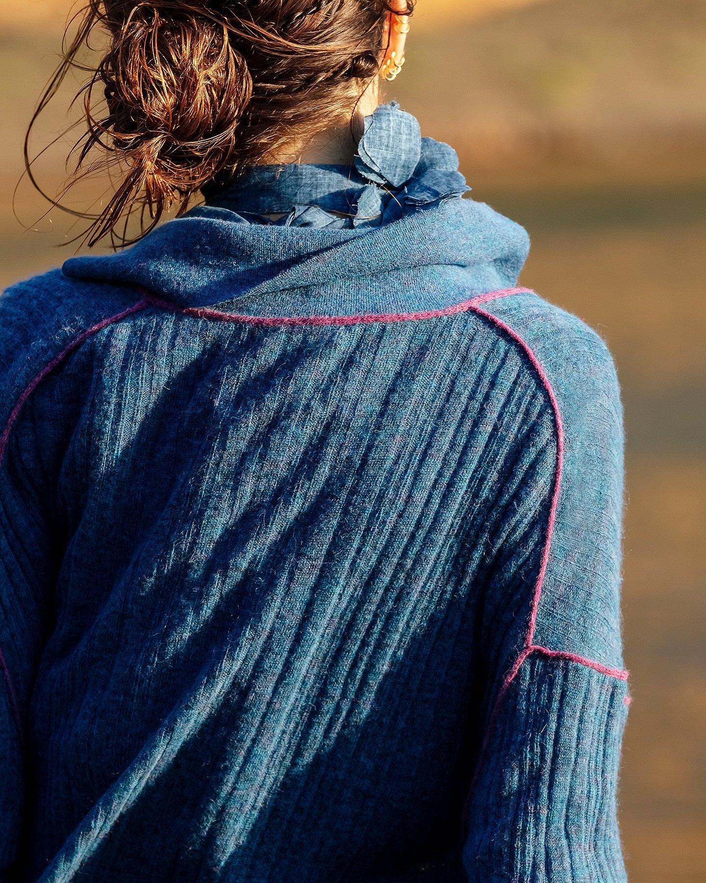 Pull Takuya - Bleu - Image 3