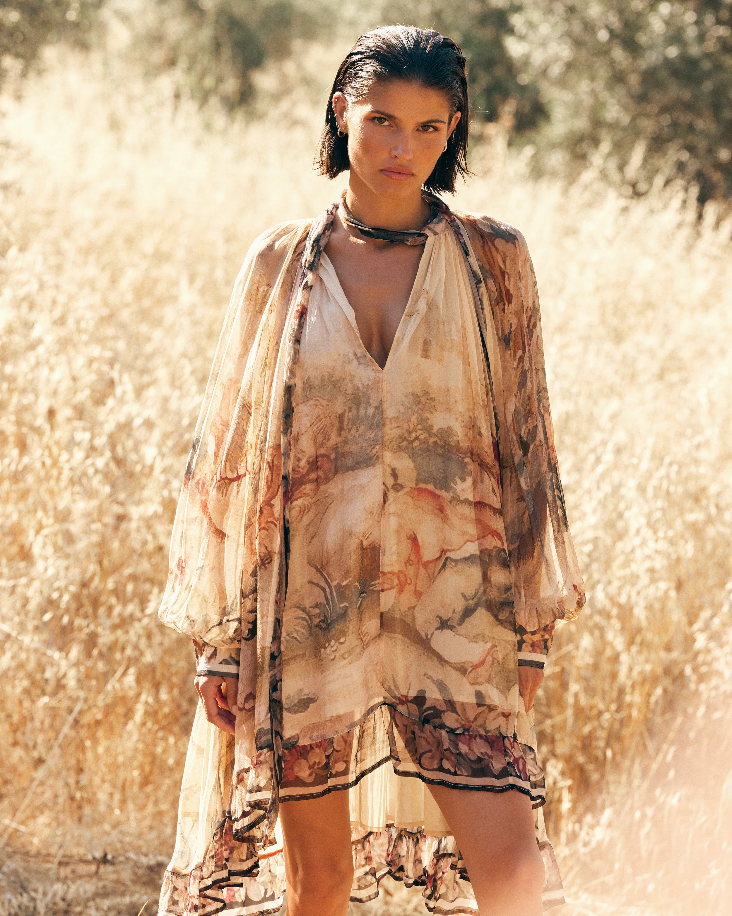Robe Arian - Beige - Image 4