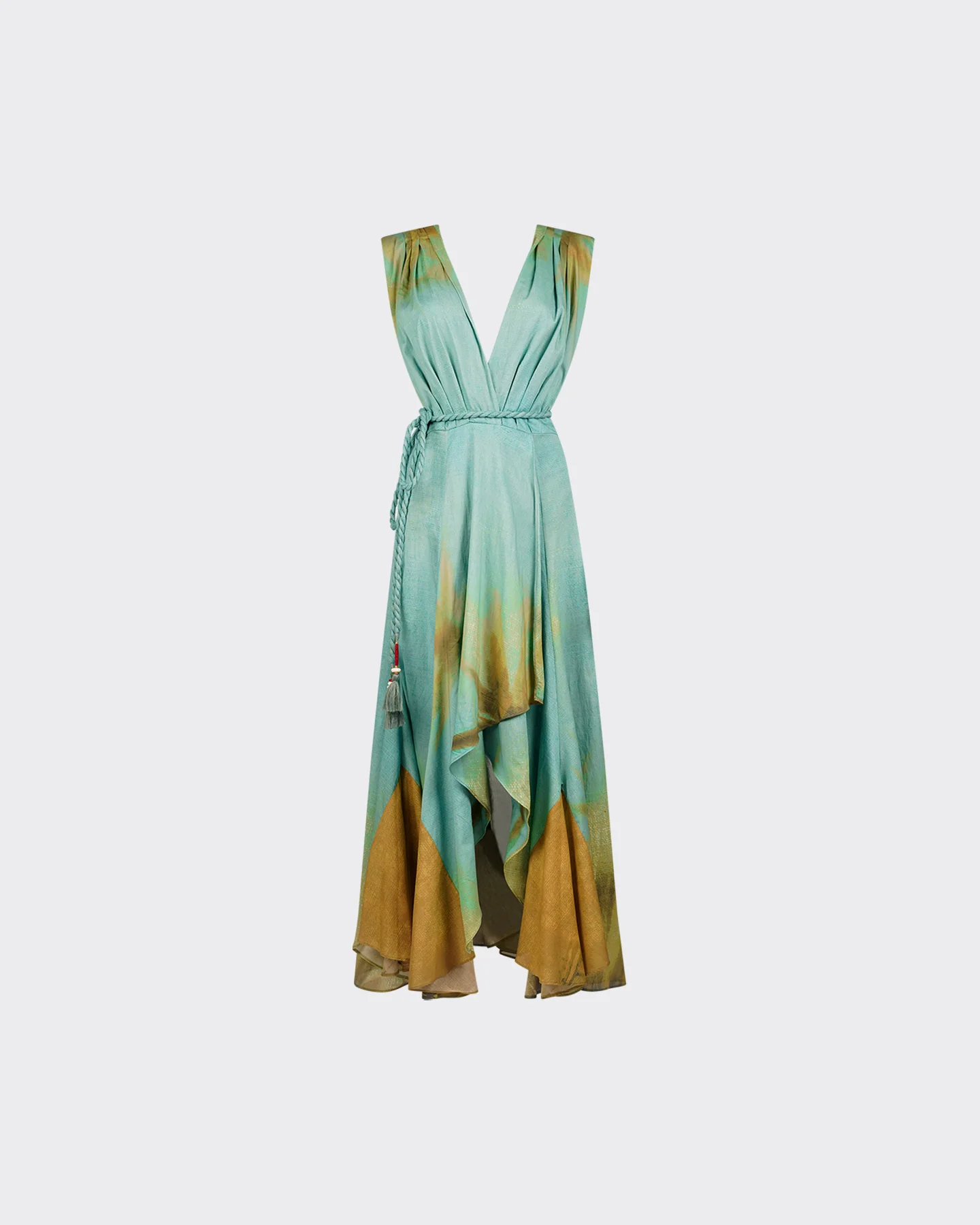Robe Byllos - Vert - Image 5