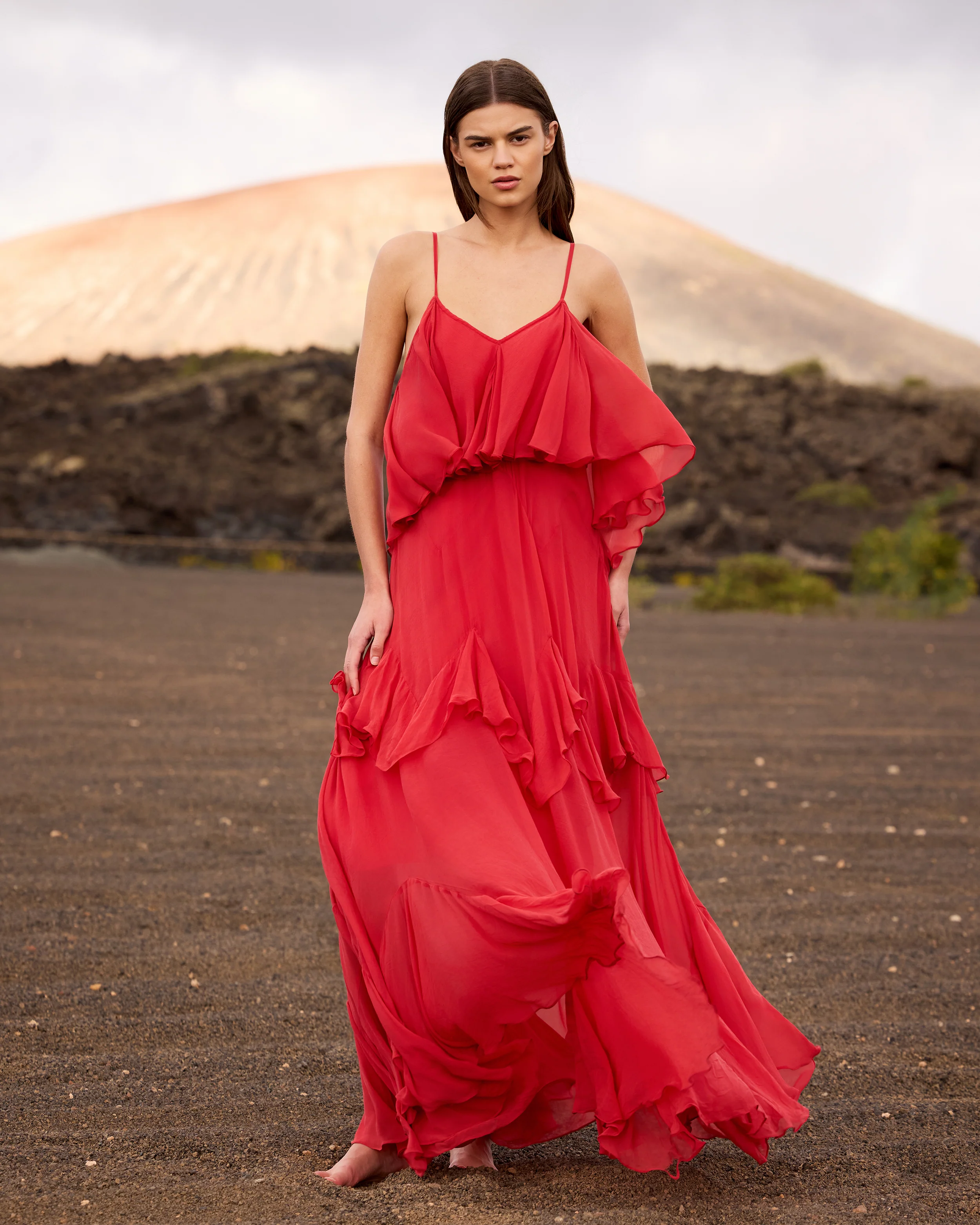 Robe Calimera - Rouge - Image 2