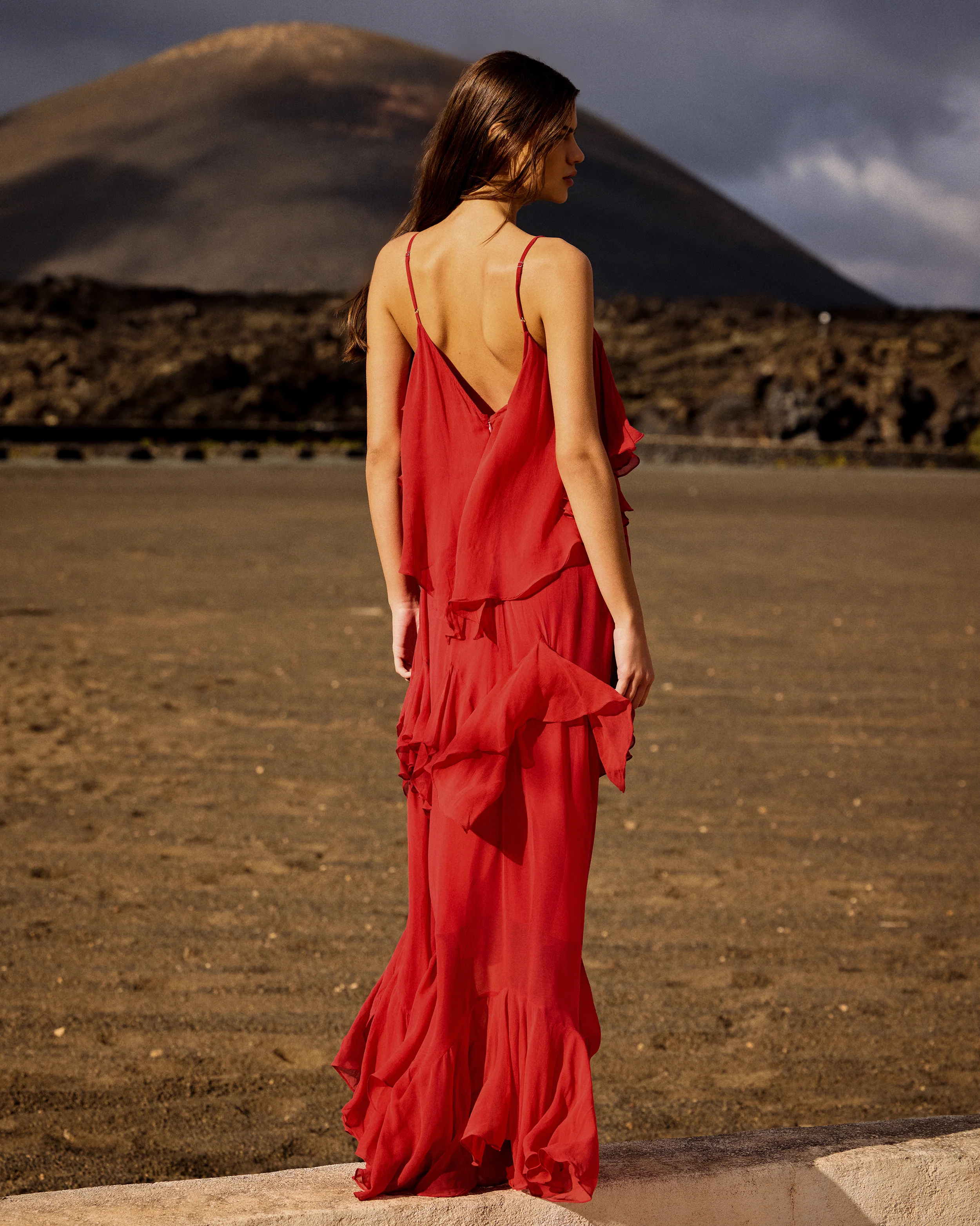 Robe Calimera - Rouge - Image 4