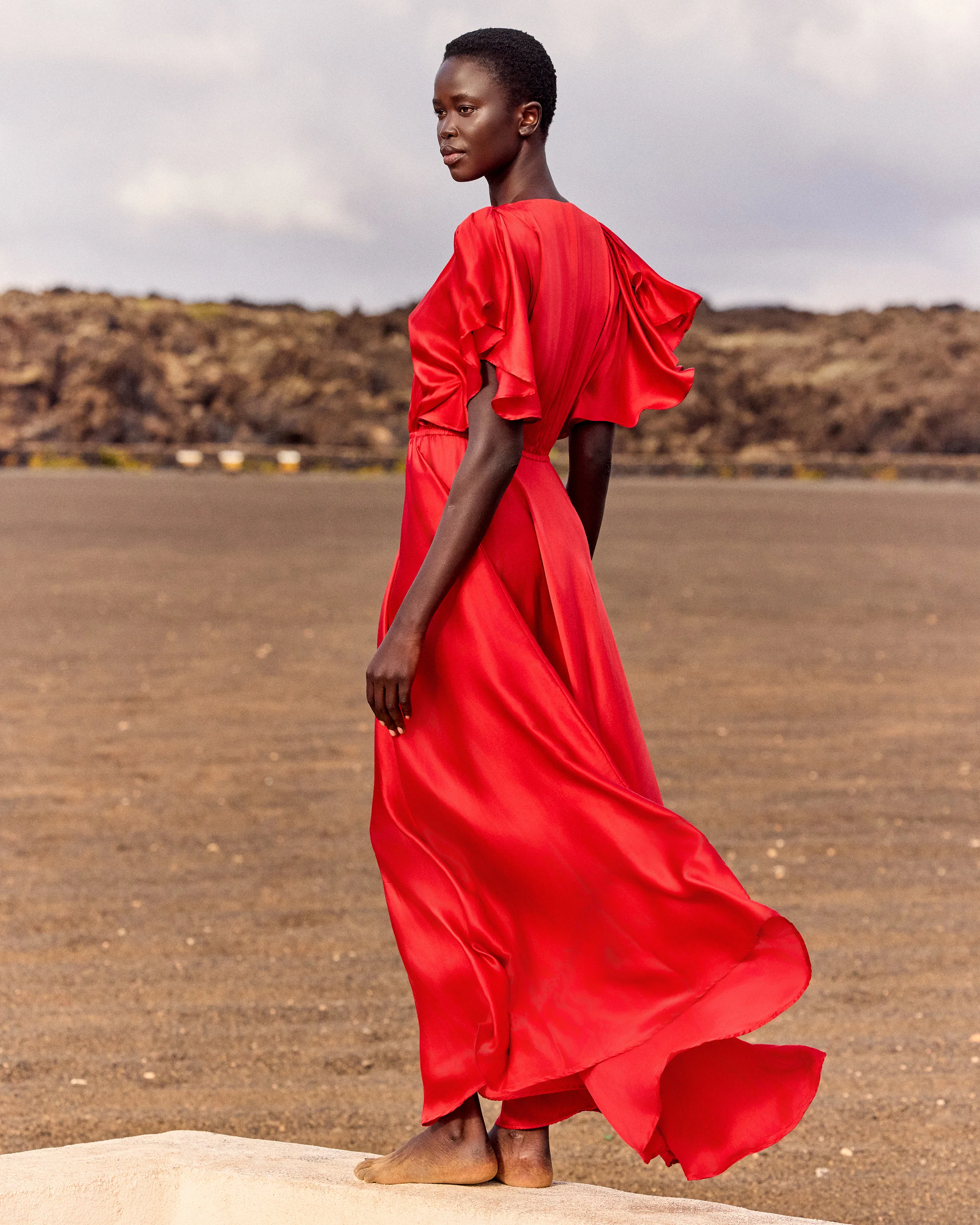 Robe Cascais - Rouge - Image 6