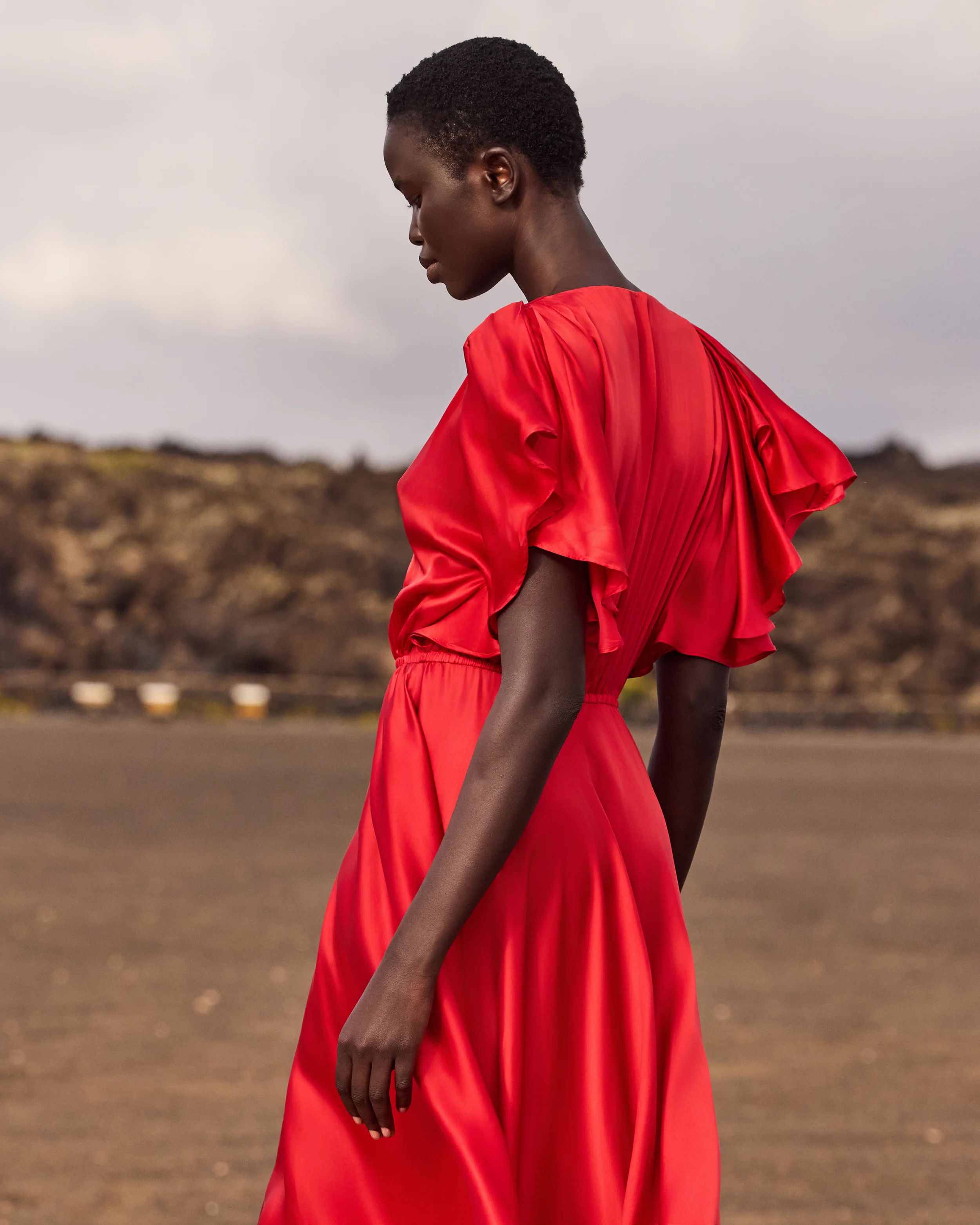Robe Cascais - Rouge - Image 7