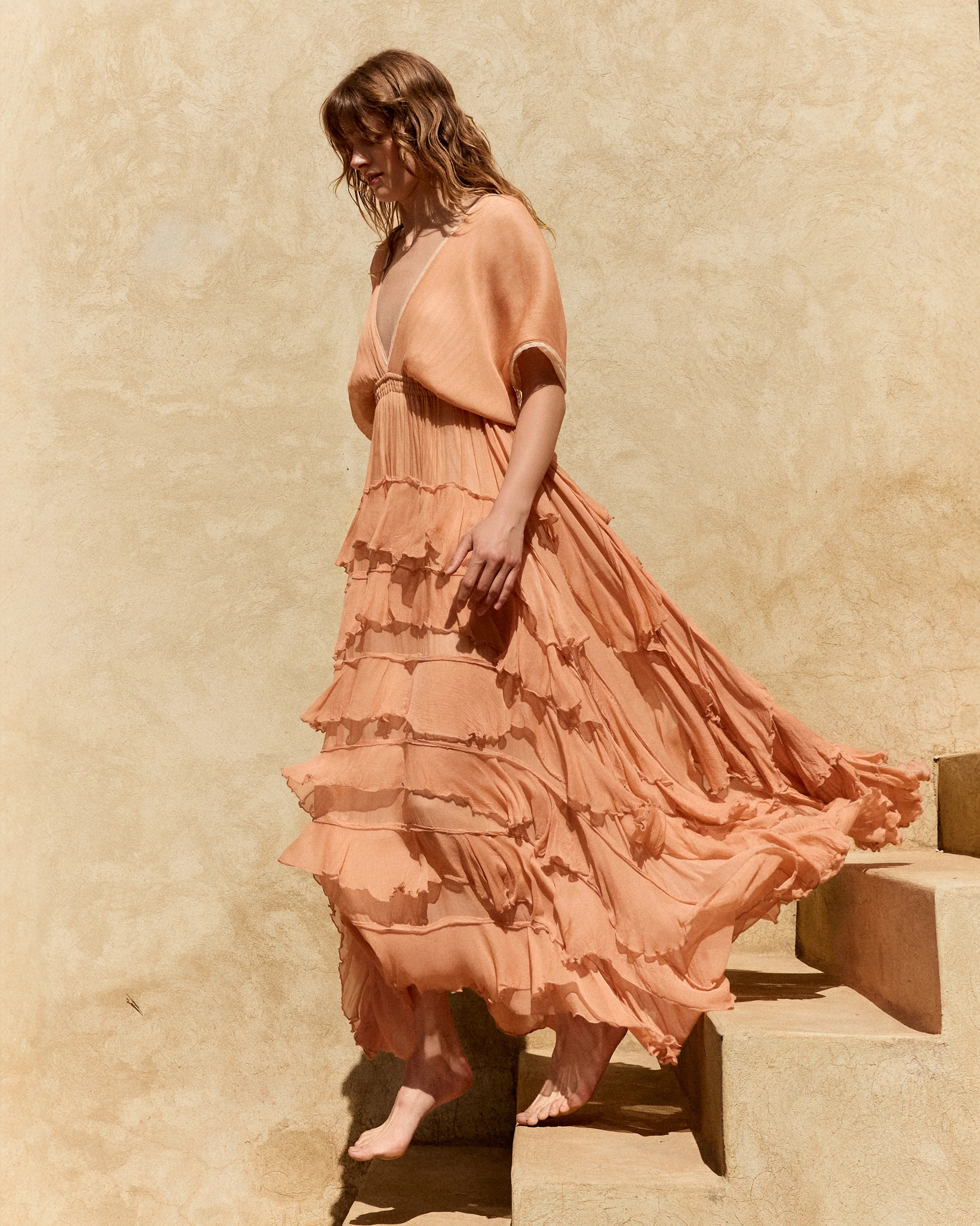 Robe Charlotte - Nude - Image 6