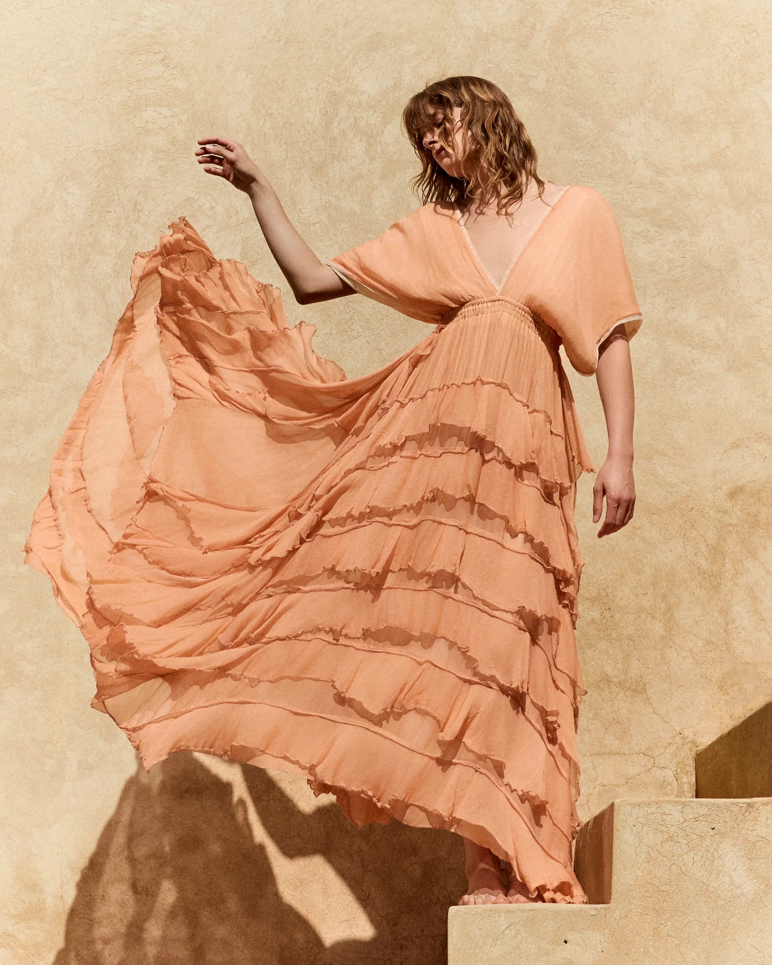 Robe Charlotte - Nude - Image 7
