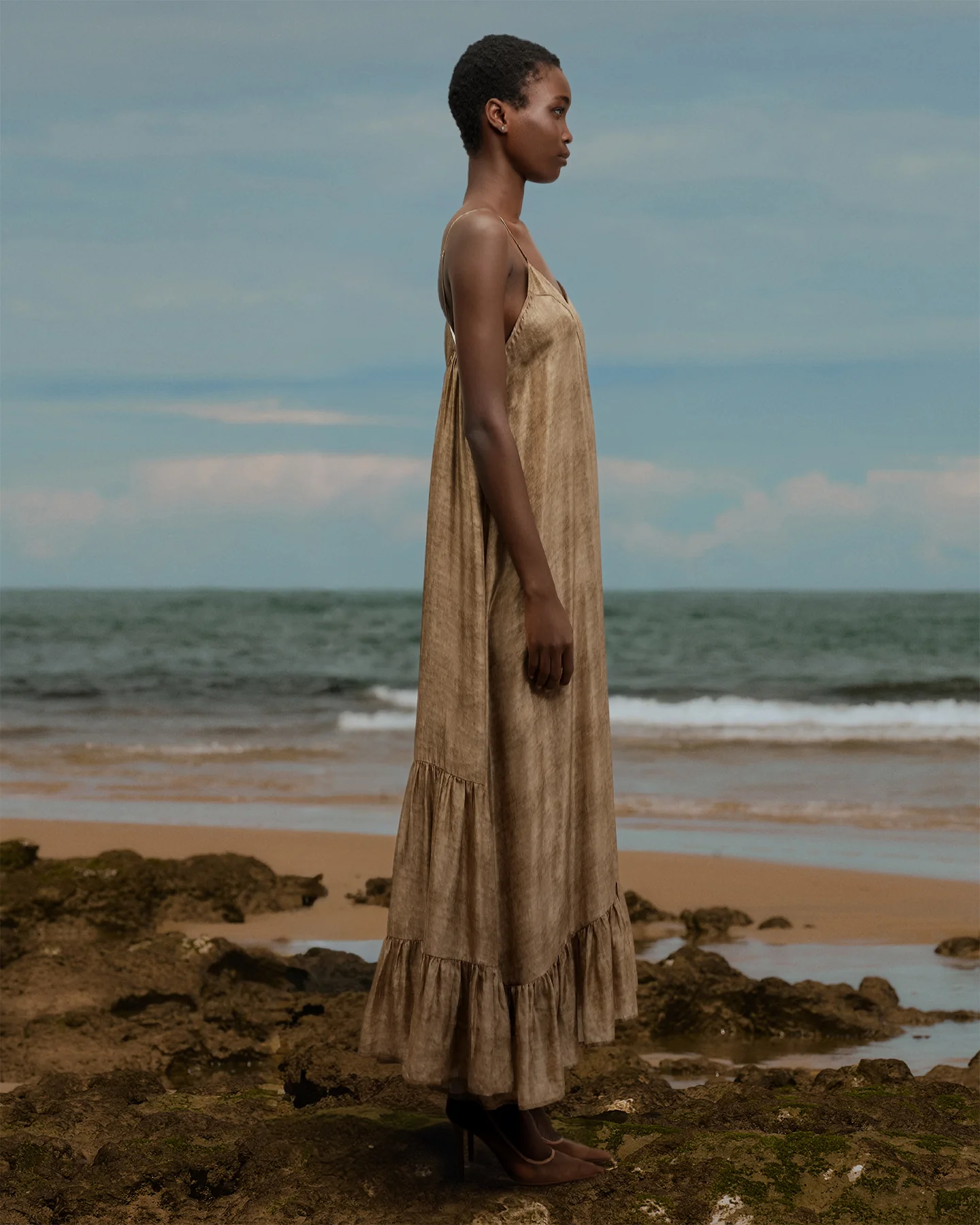 Robe Divali - Taupe - Image 2