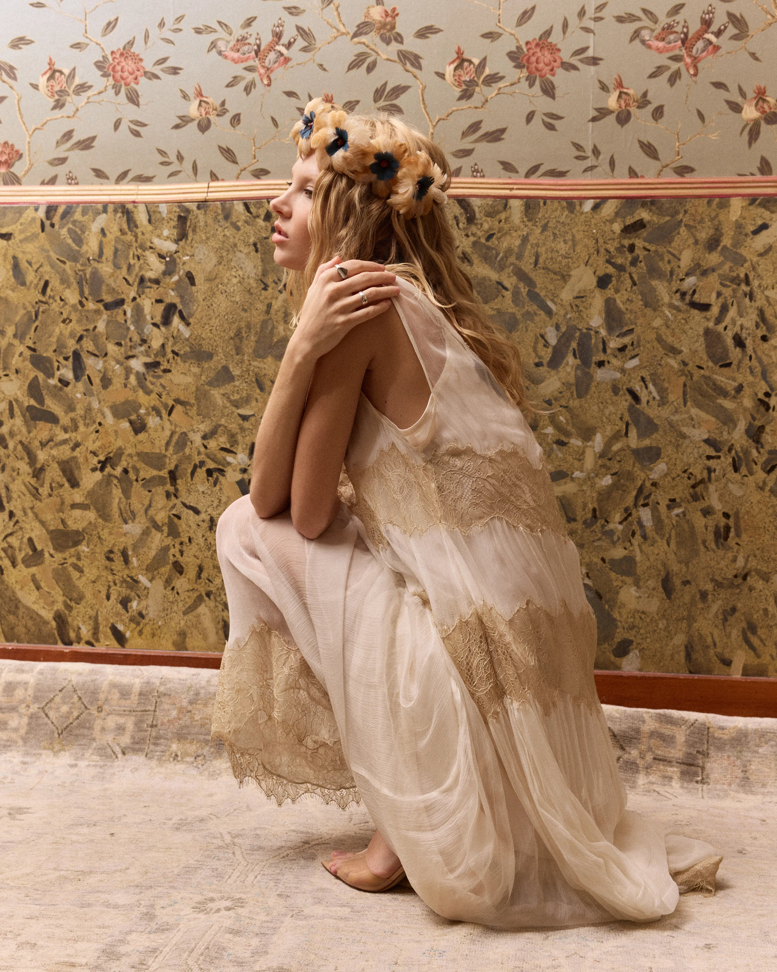 Robe Domenica - Ivoire - Image 4