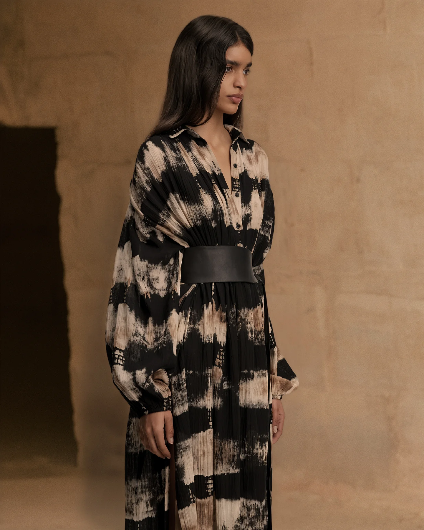 Robe Fazil - Beige - Image 3