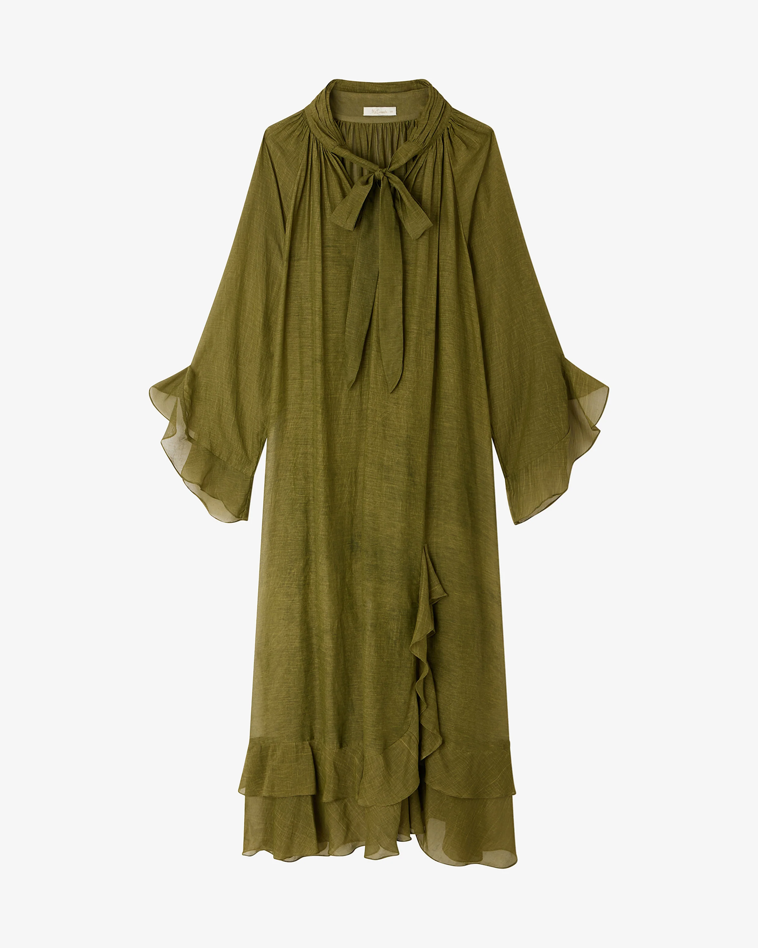 Robe Frelly - Vert - Image 6