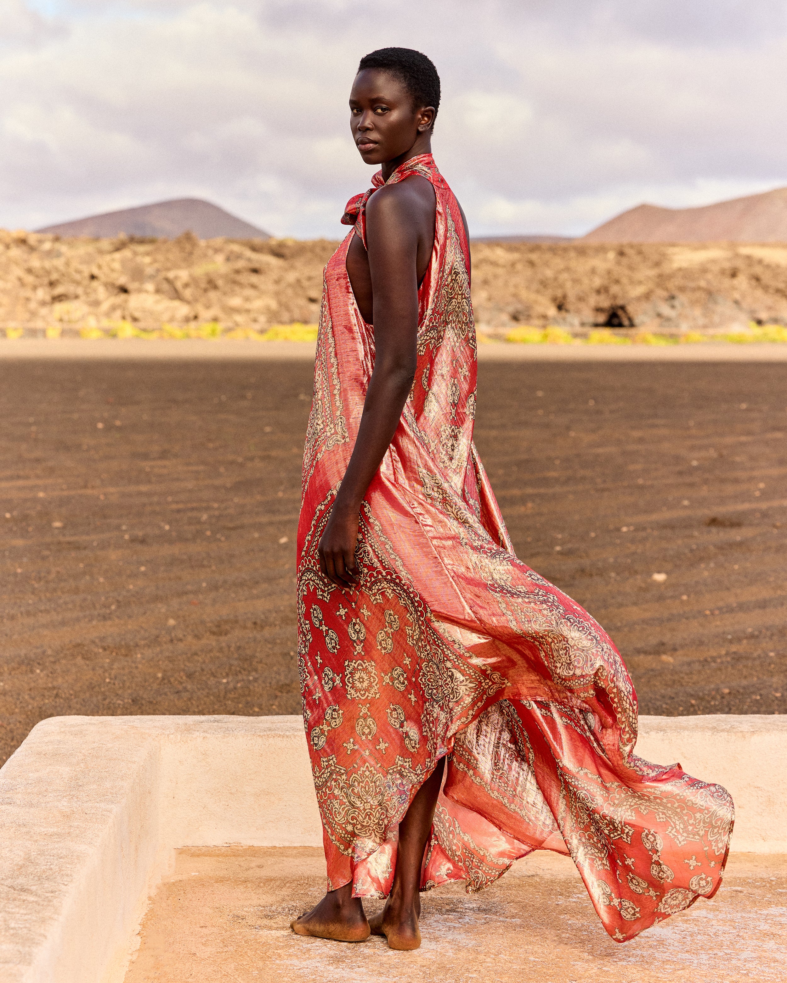 Robe Gary - Rouge - Image 4