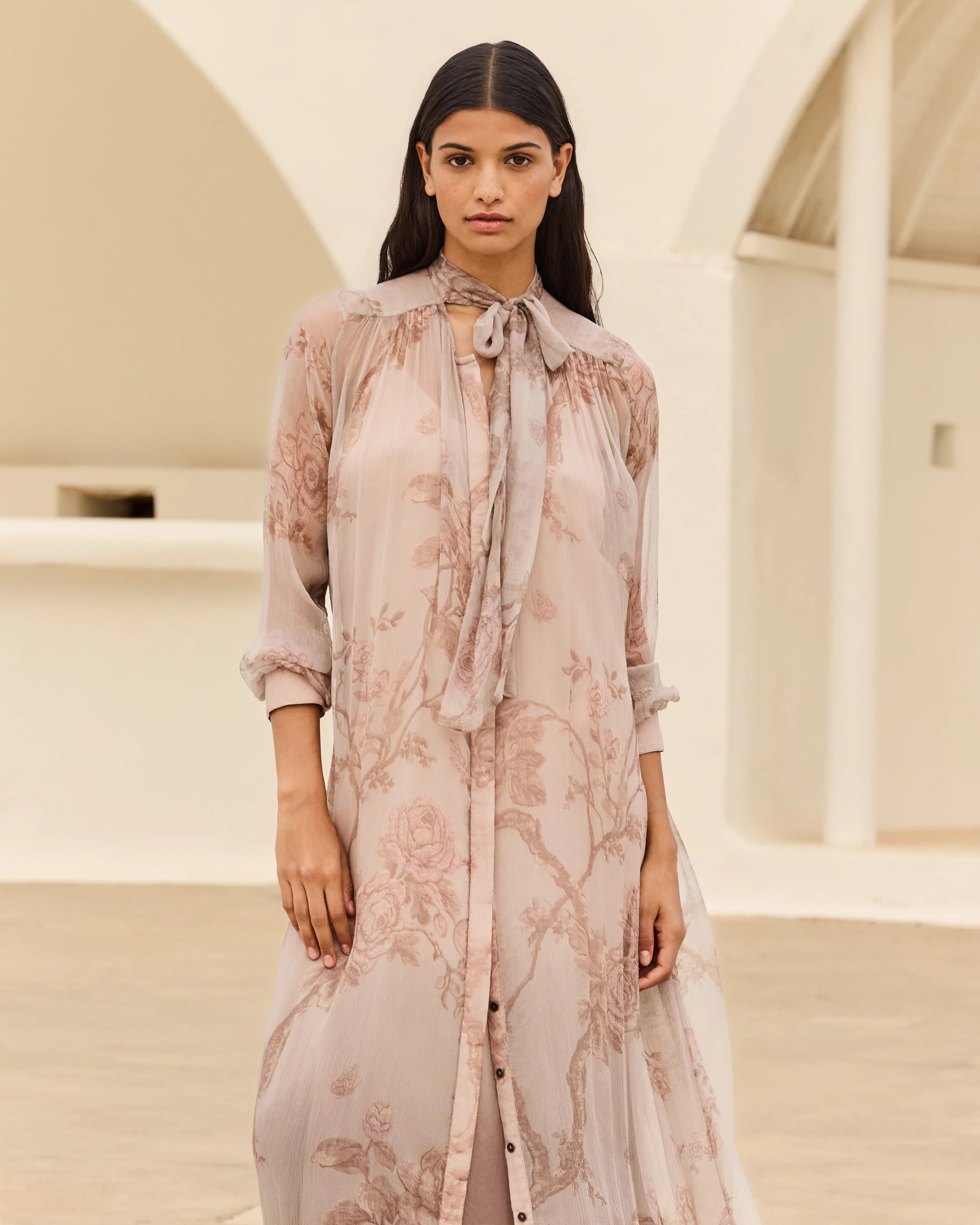 Robe Grace - Beige - Image 2