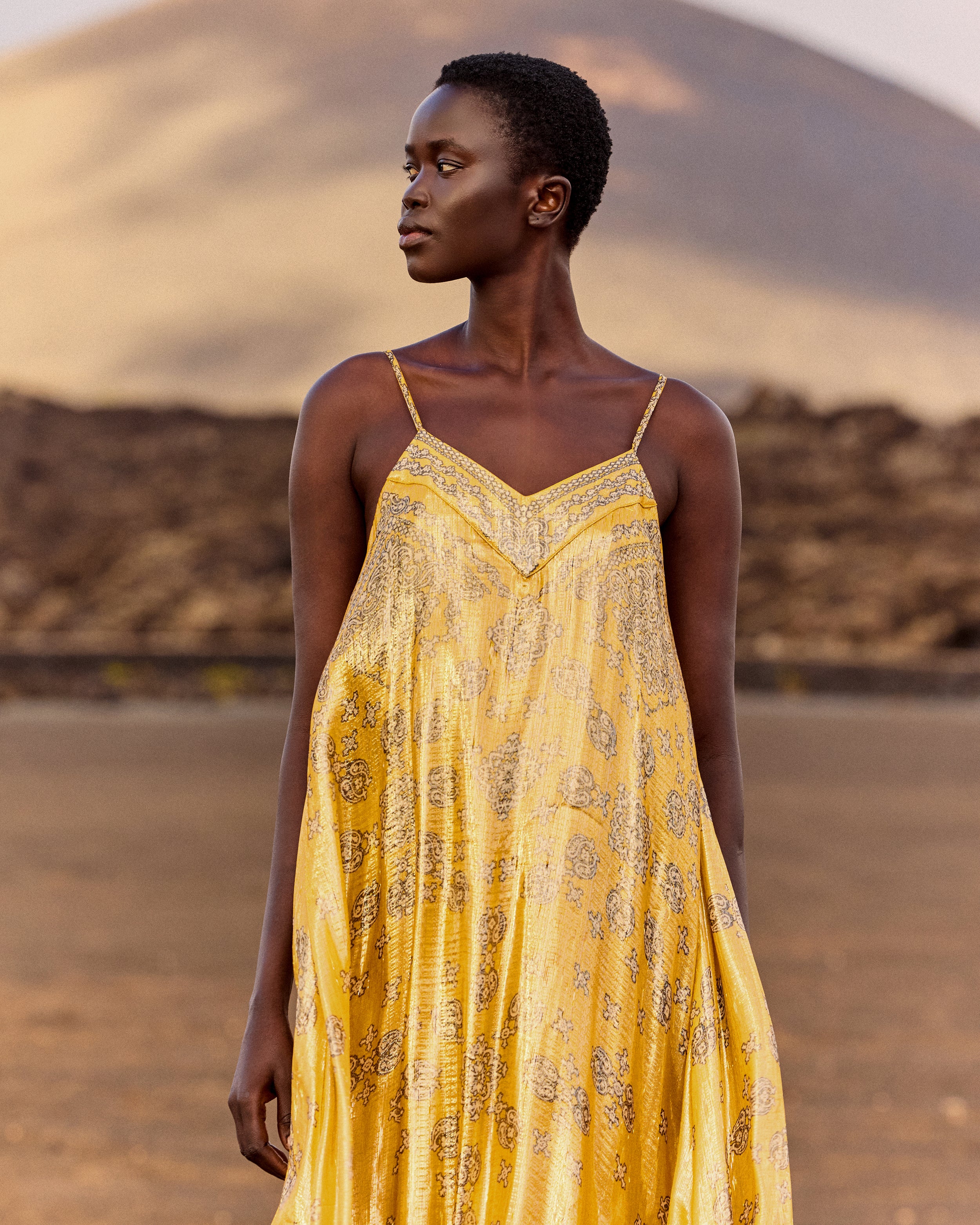 Robe Grim - Jaune - Image 2