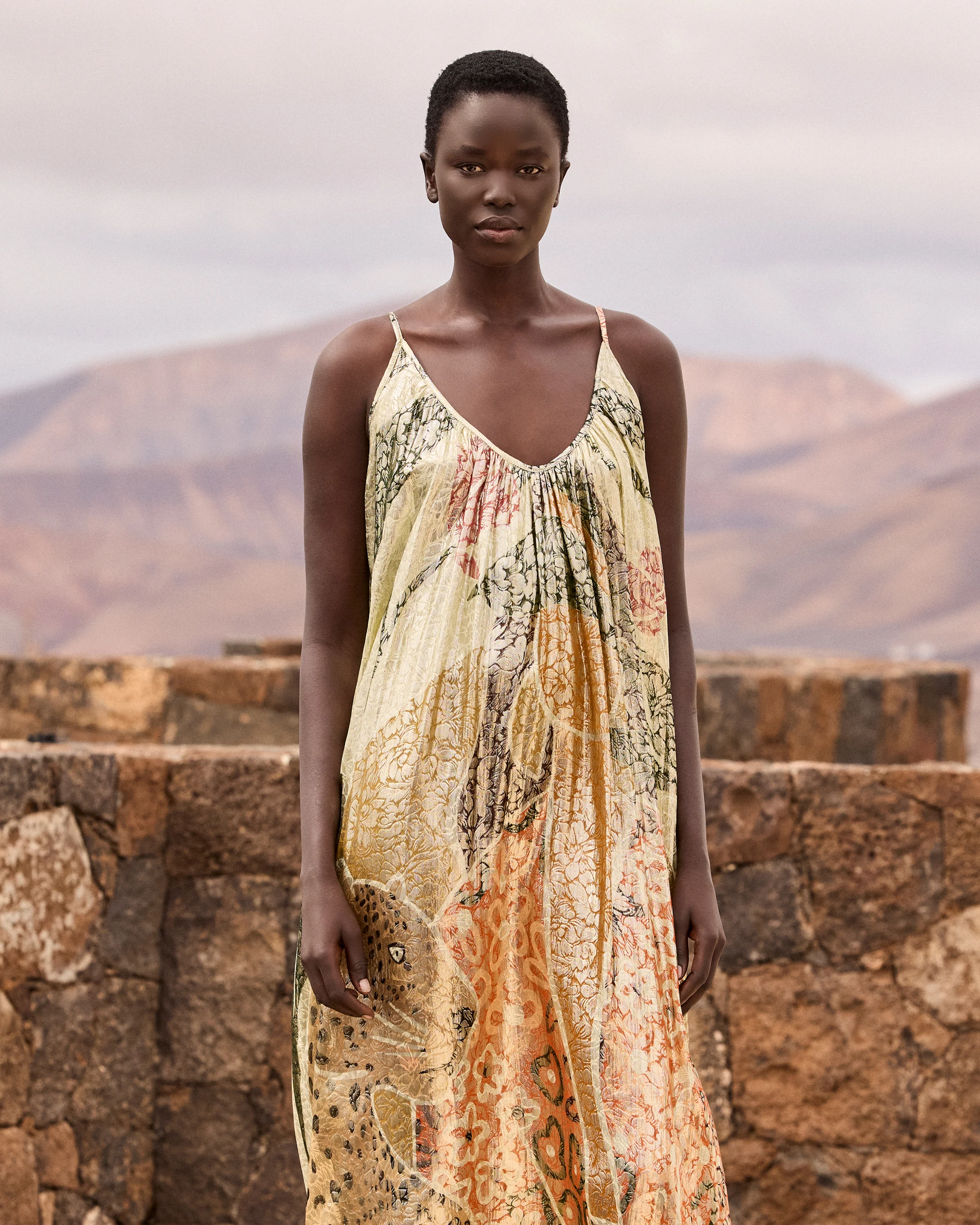 Robe Jasmin - Jaune - Image 2