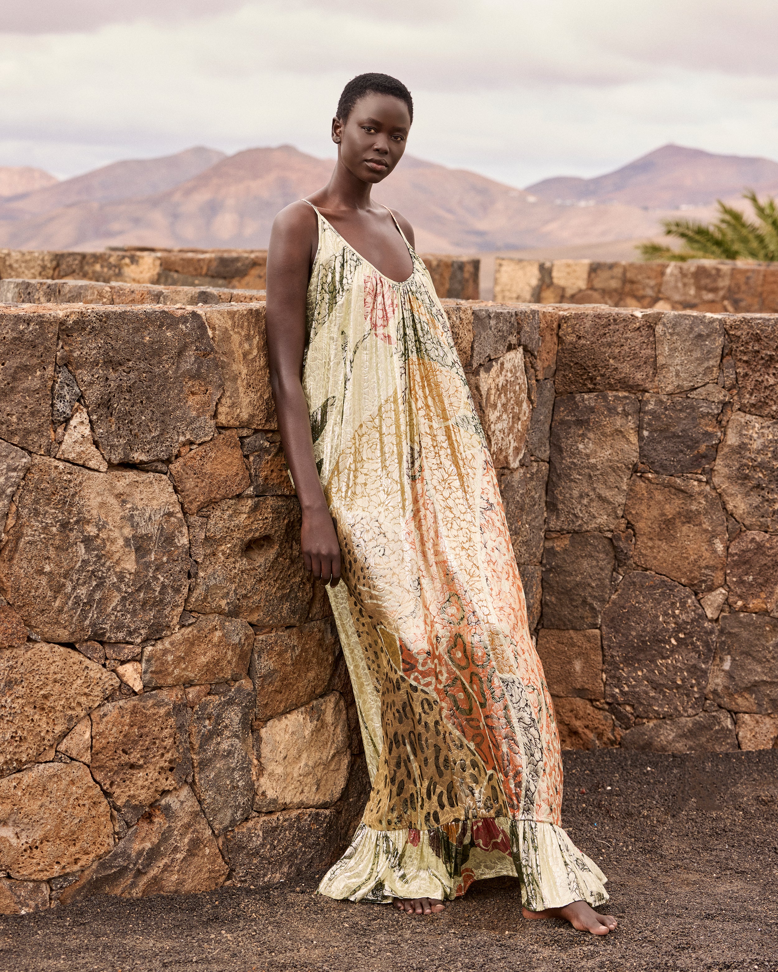Robe Jasmin - Jaune - Image 3