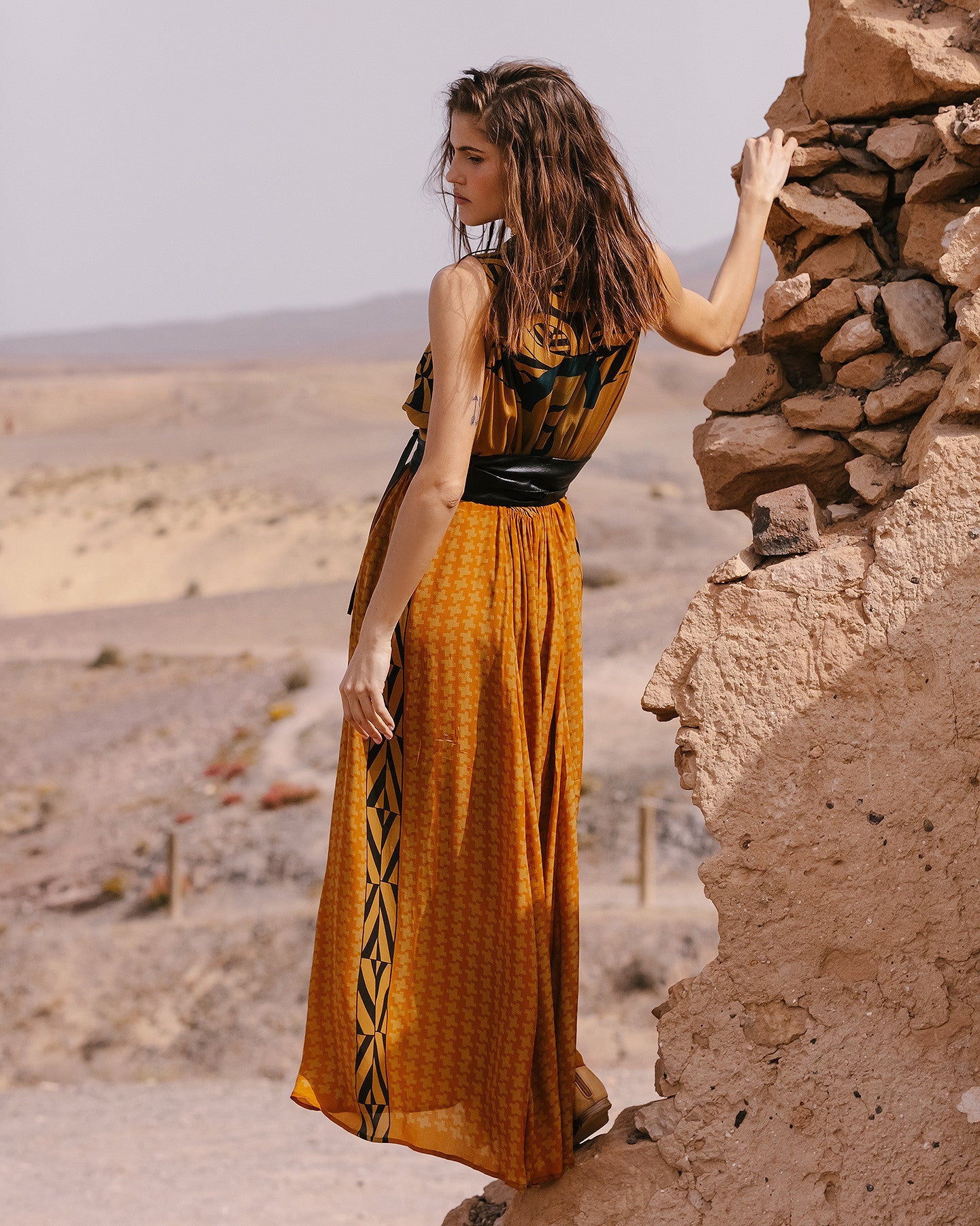Robe Muse - Ocre - Image 2