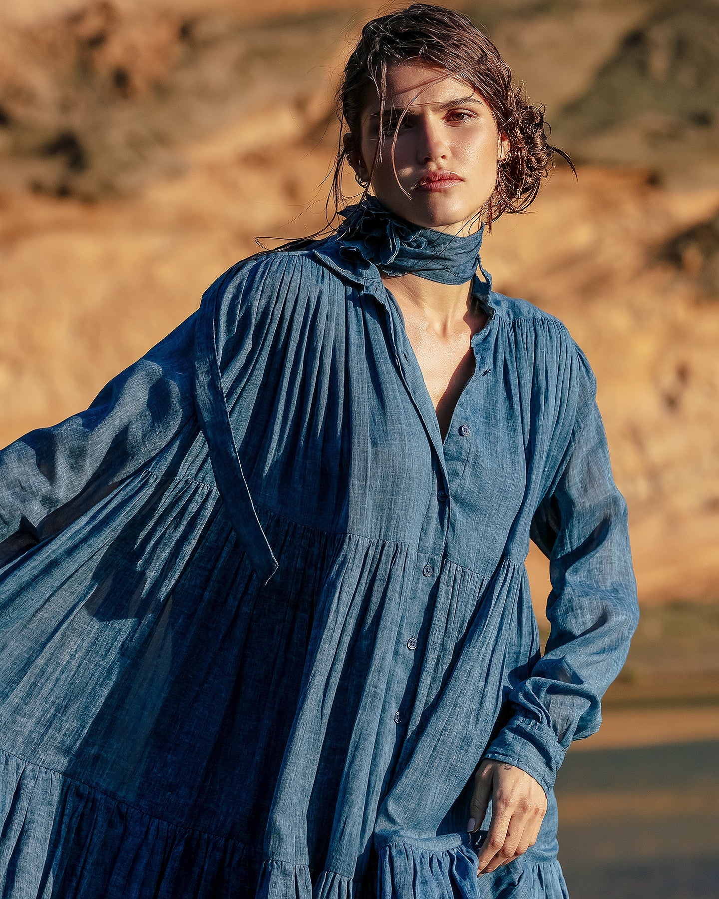 Robe Nirvana - Bleu - Image 4
