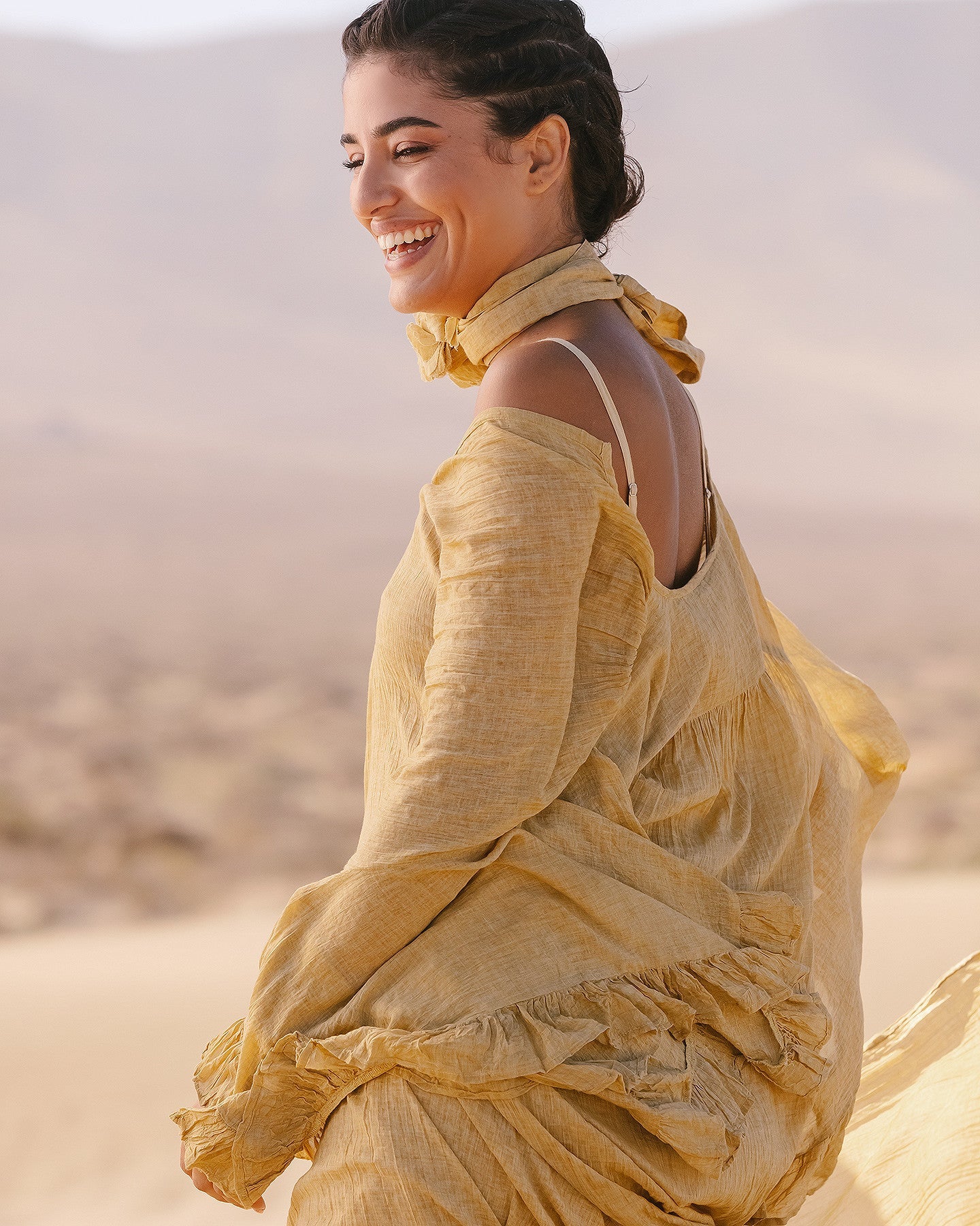 Robe Nybi - Jaune - Image 2