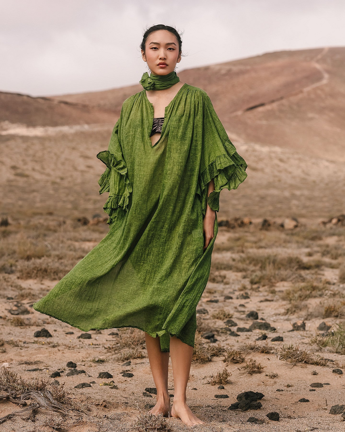 Robe Nybi - Vert - Image 4